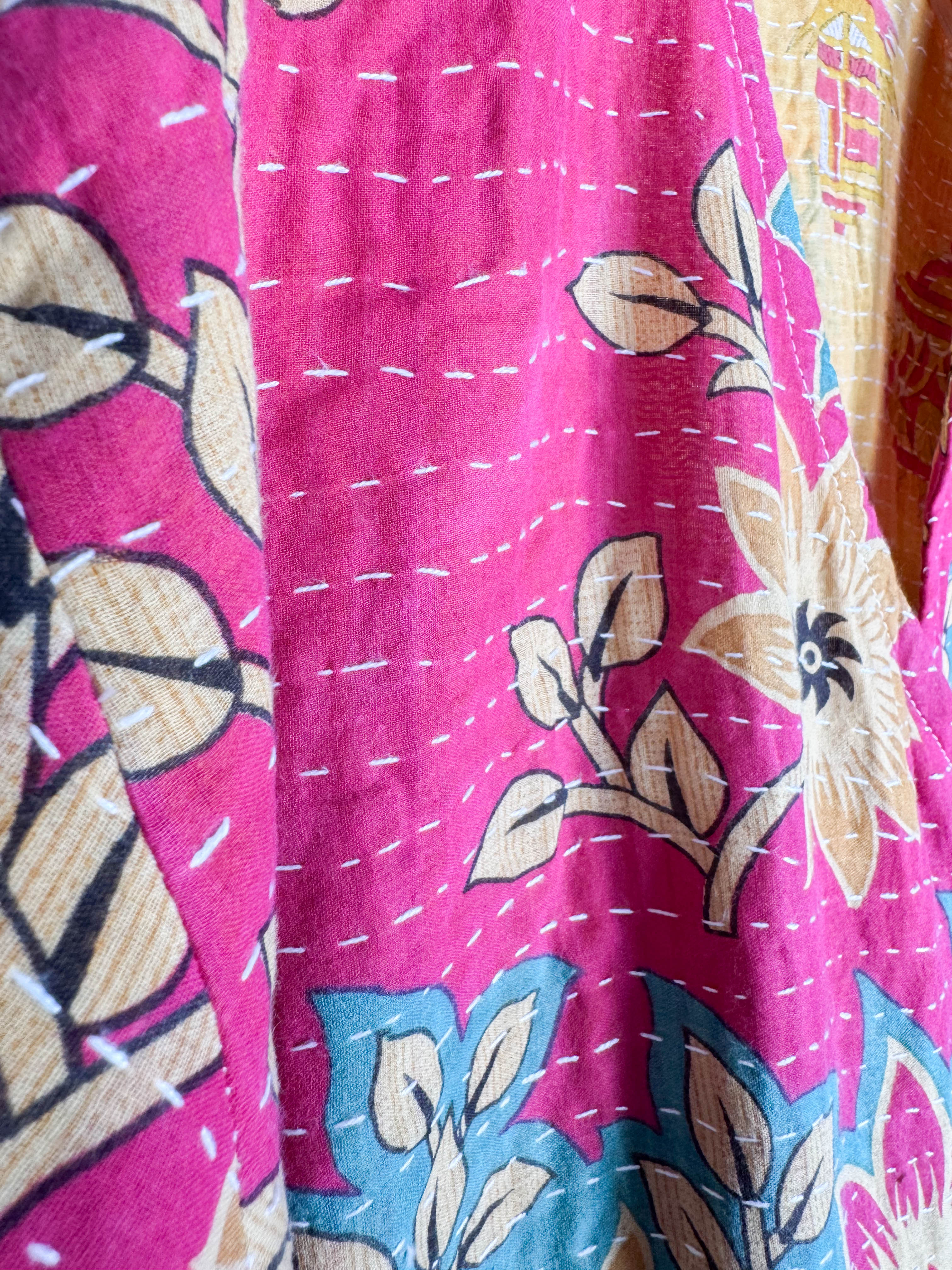 Quilted Kantha dress - Love Protect Sustain 