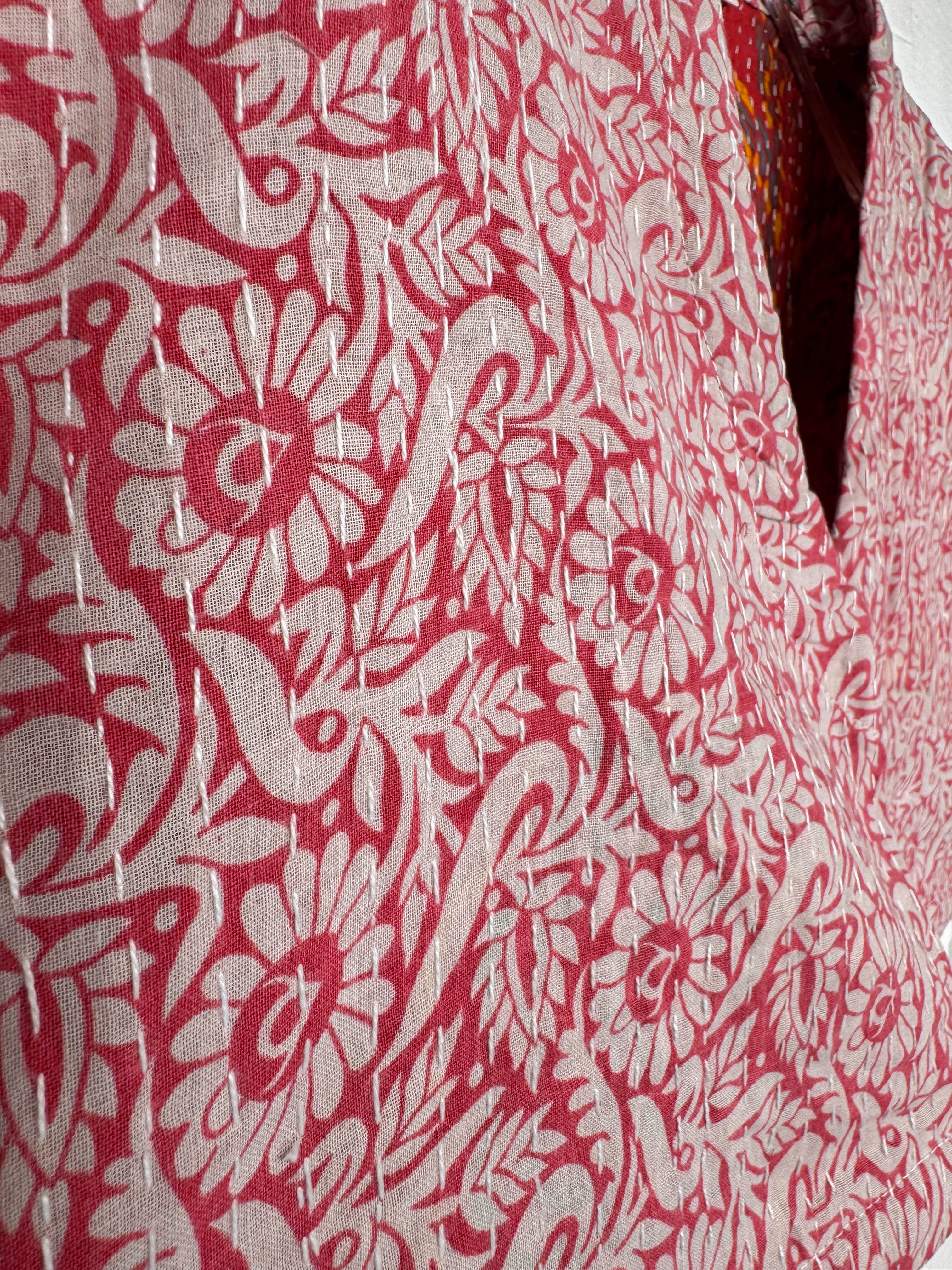 Quilted Kantha top - Love Protect Sustain