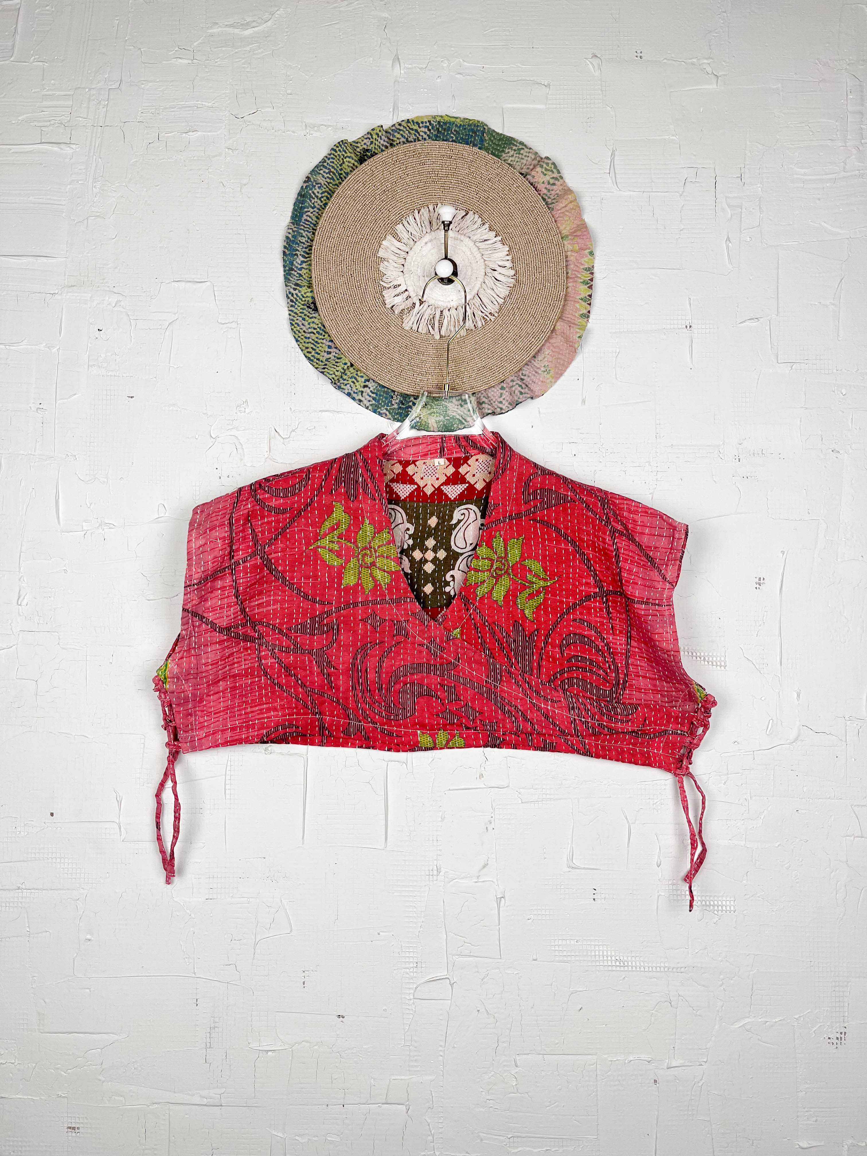 Quilted Kantha top - Love Protect Sustain