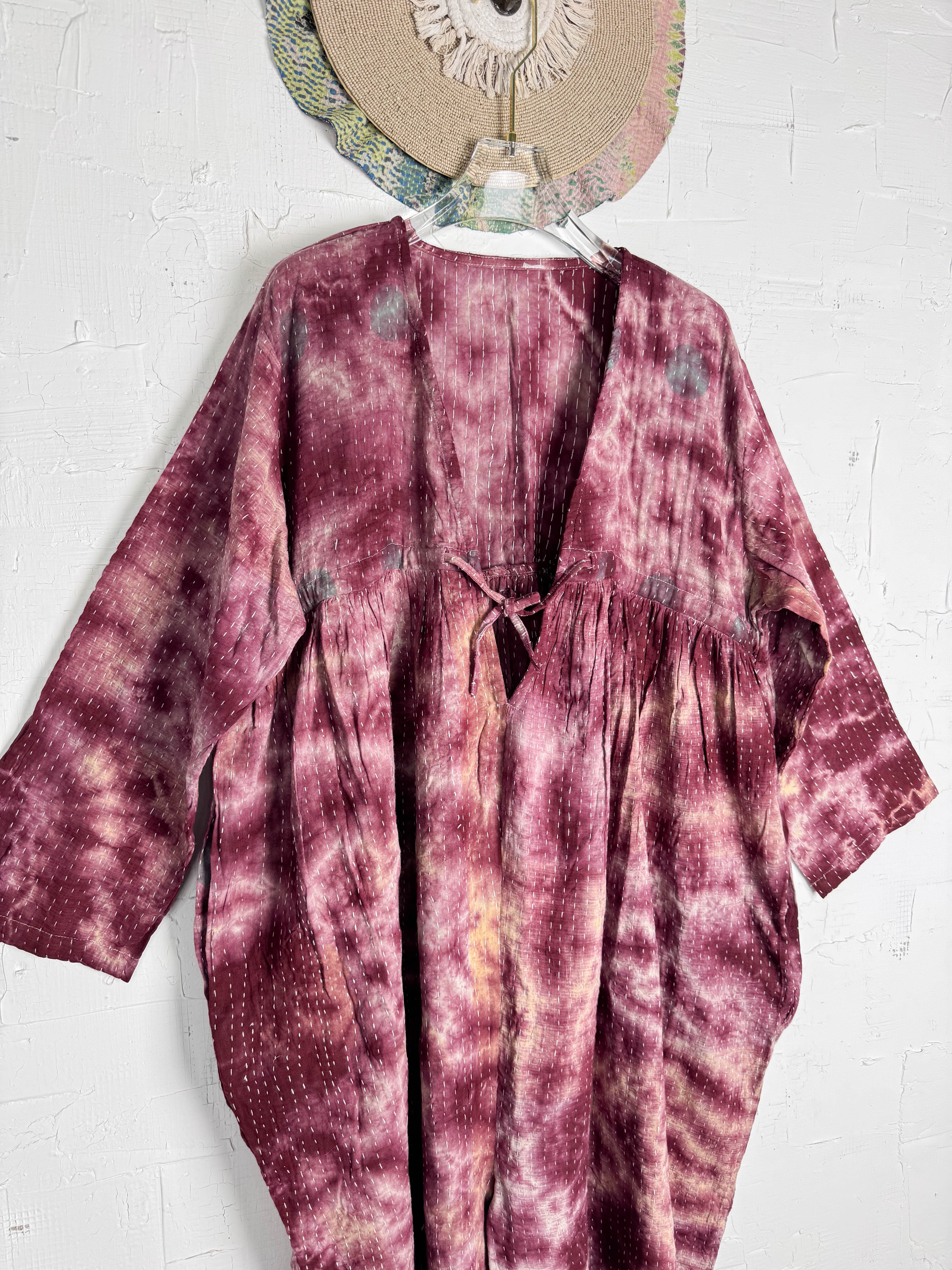 Quilted detail jumpsuit - Love Protect Sustain