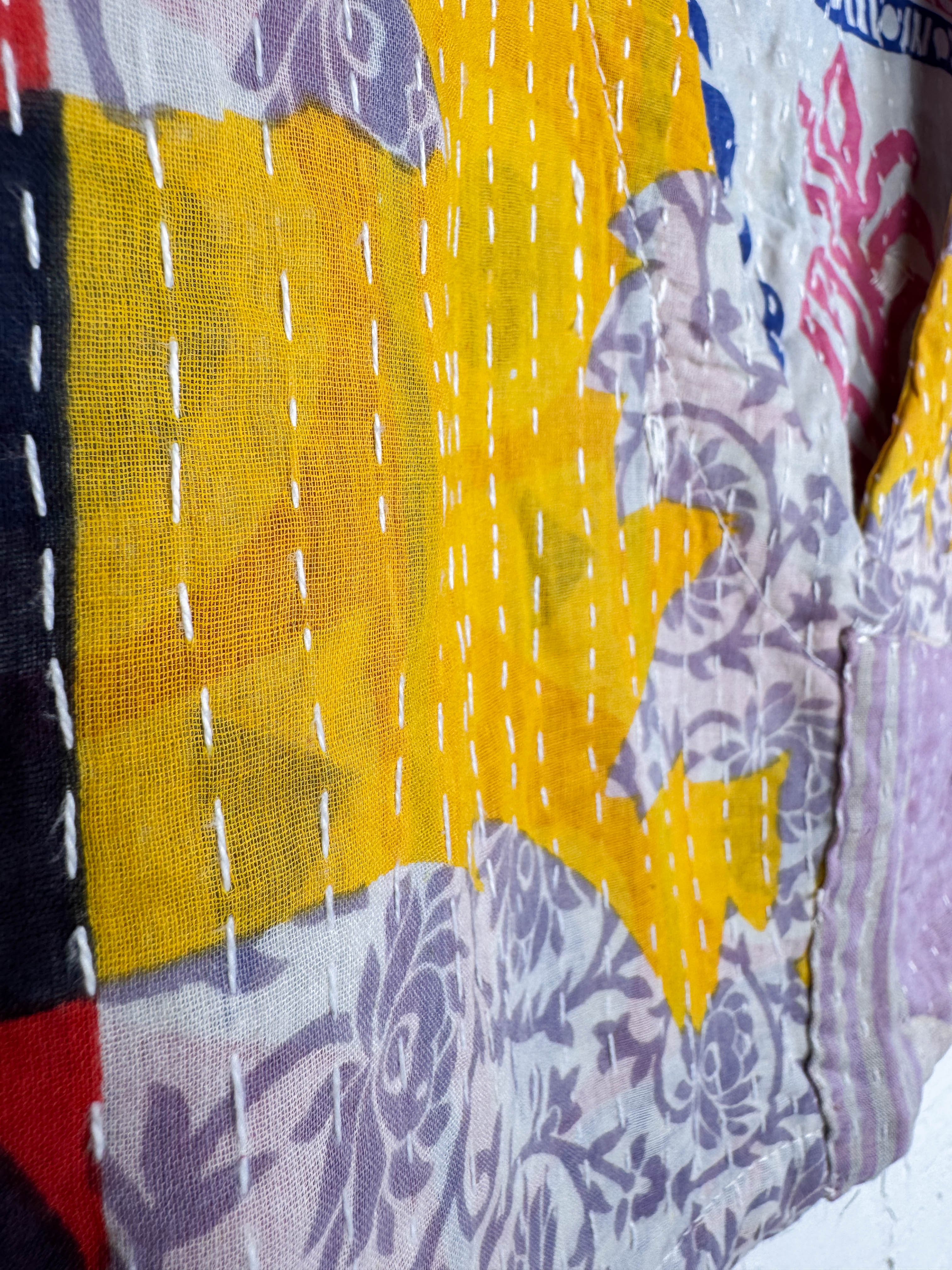 Recycled fabric crop top - Love Protect Sustain