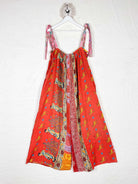 Red Kantha romper - Love Protect Sustain