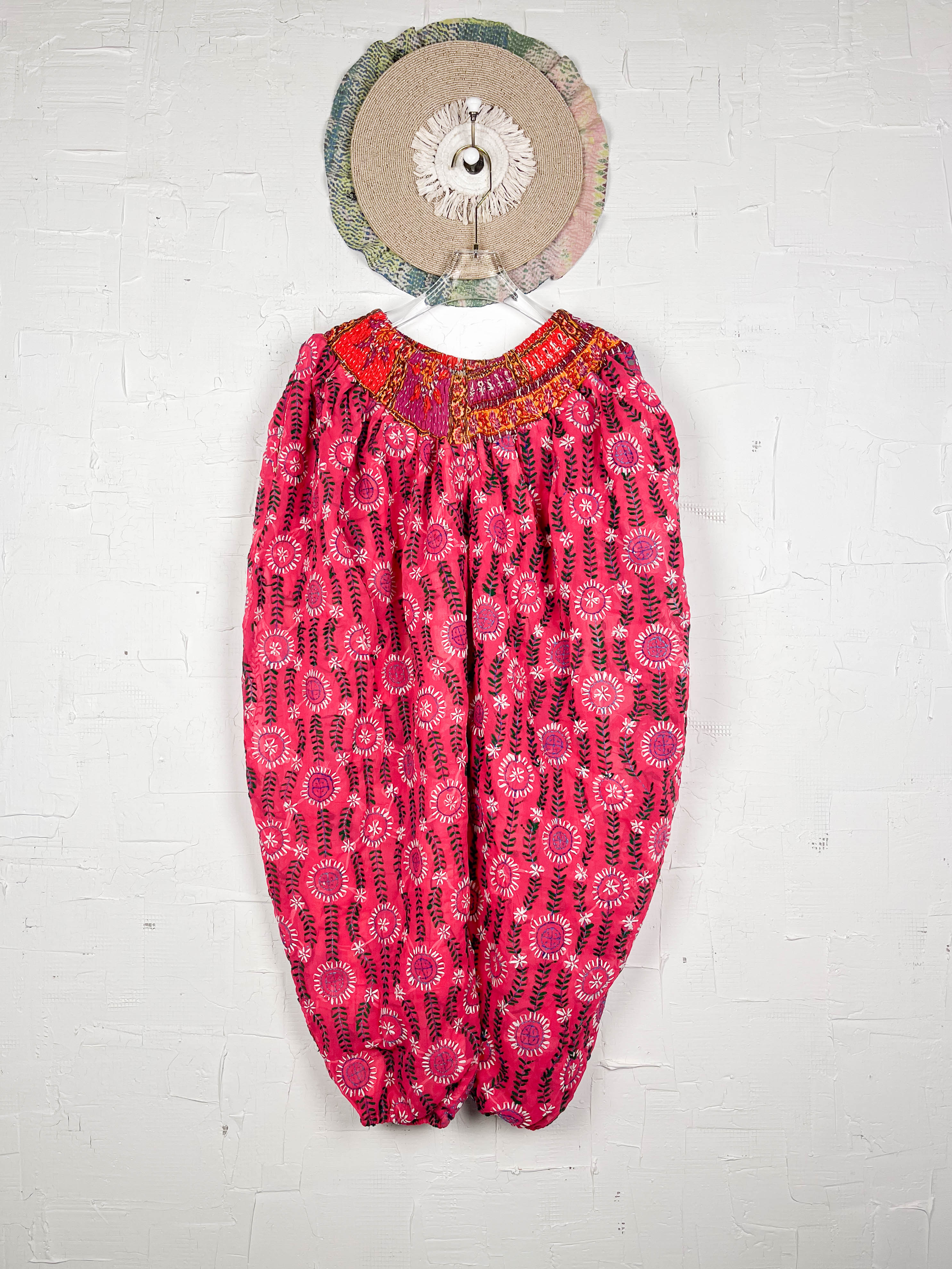 Red boho pants - Love Protect Sustain 