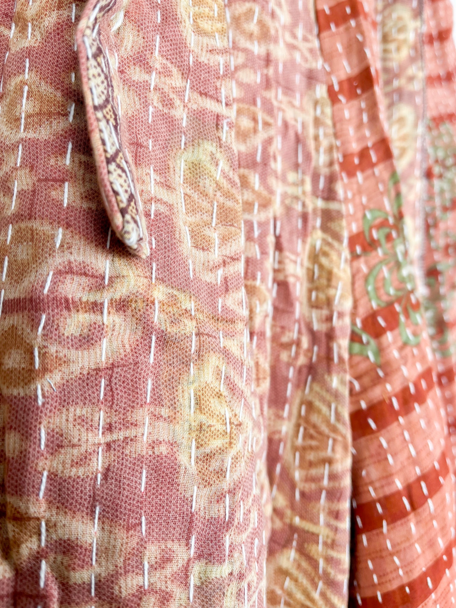 Relaxed Fit Kantha Pants - Love Protect Sustain