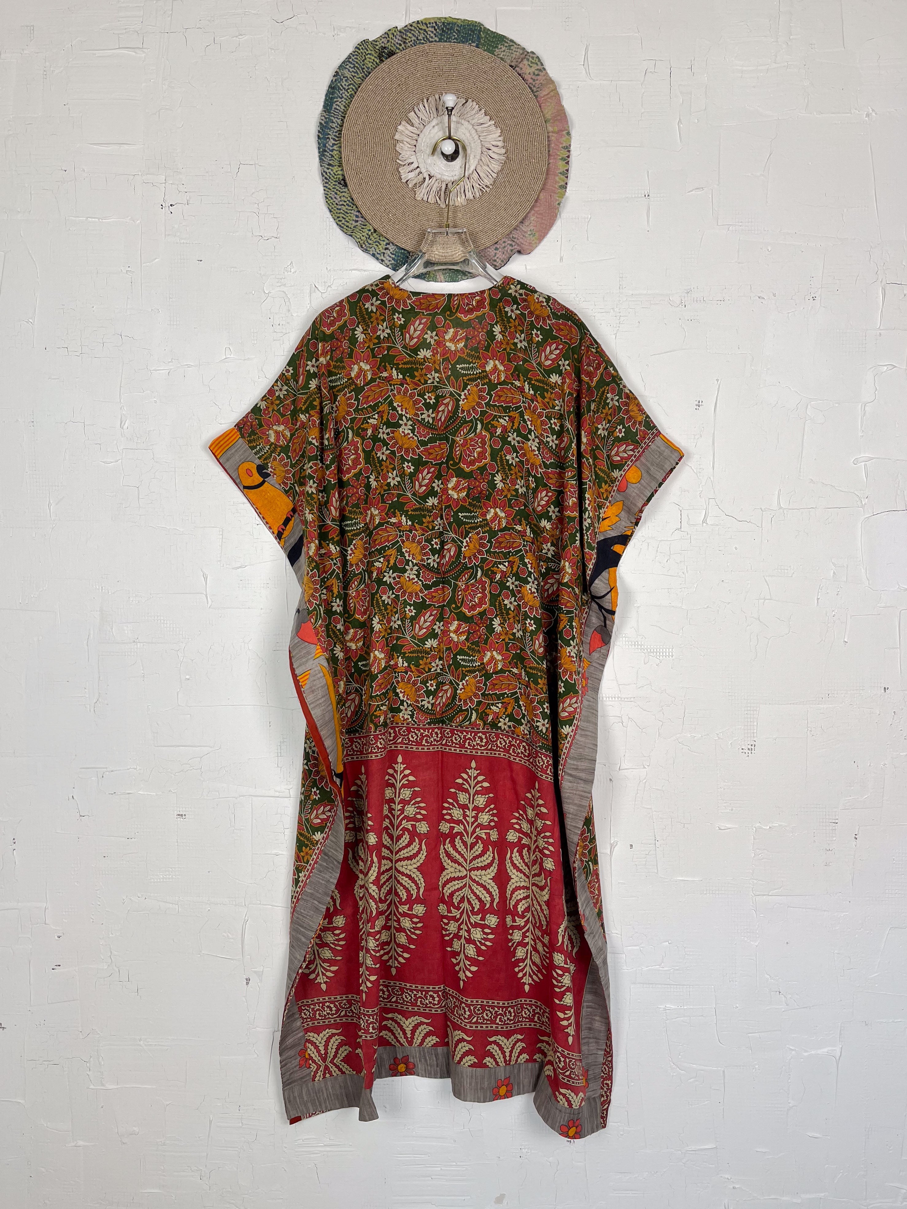 Relaxed fit kaftan - Love Protect Sustain