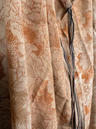 Retro patterned silk dress - Love Protect Sustain