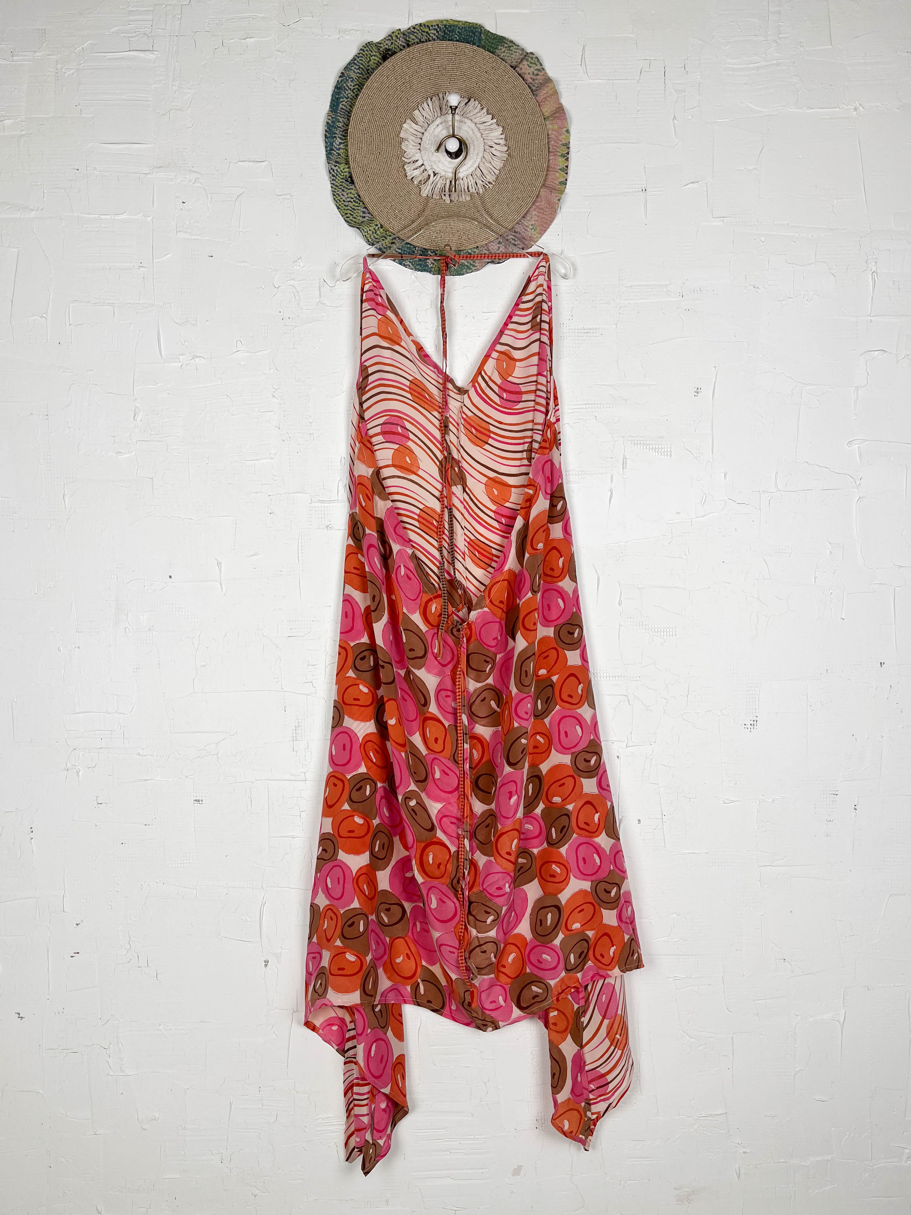 Retro silk dress - Love Protect Sustain