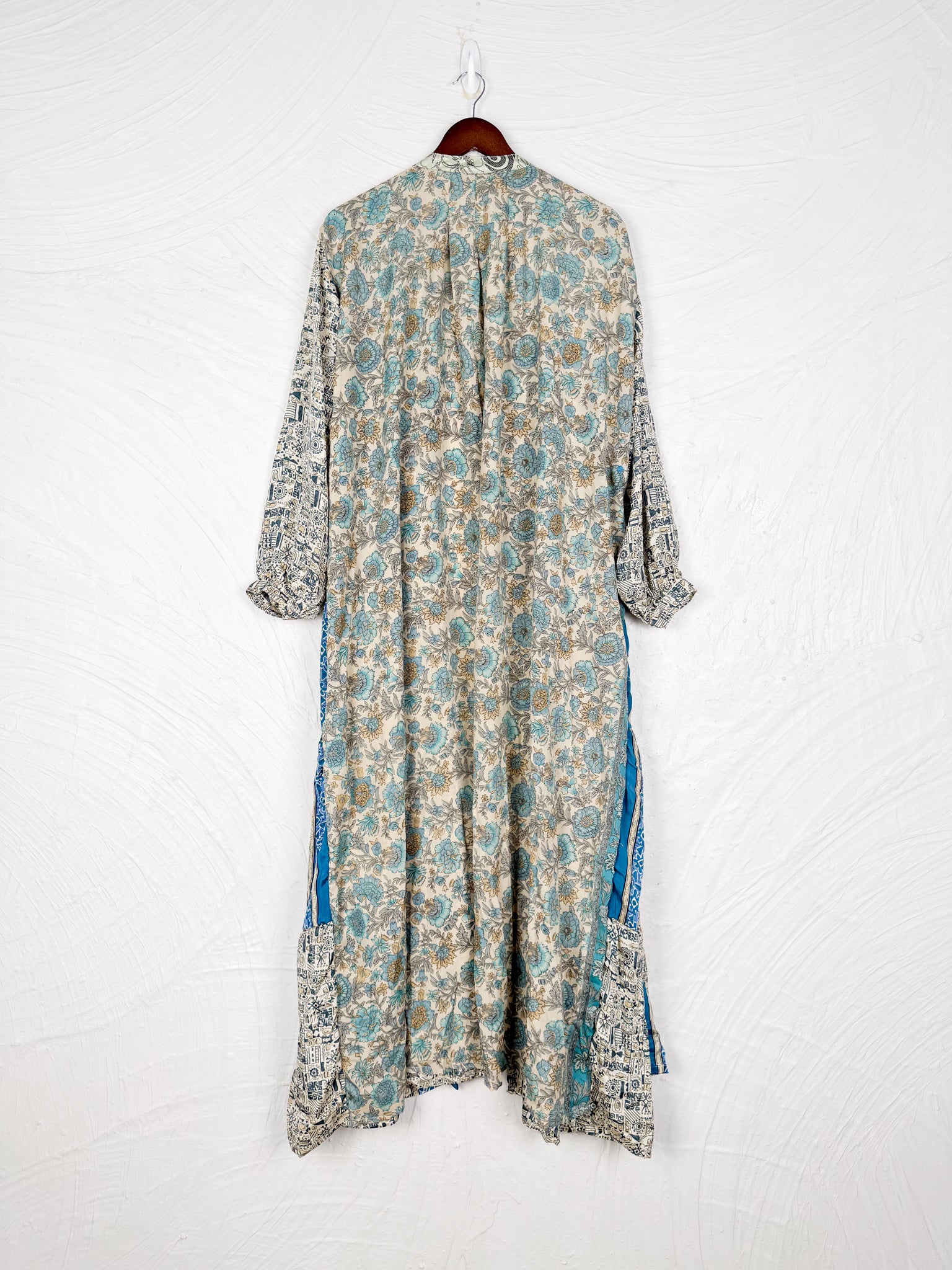 Ruffled silk dress - Love Protect Sustain