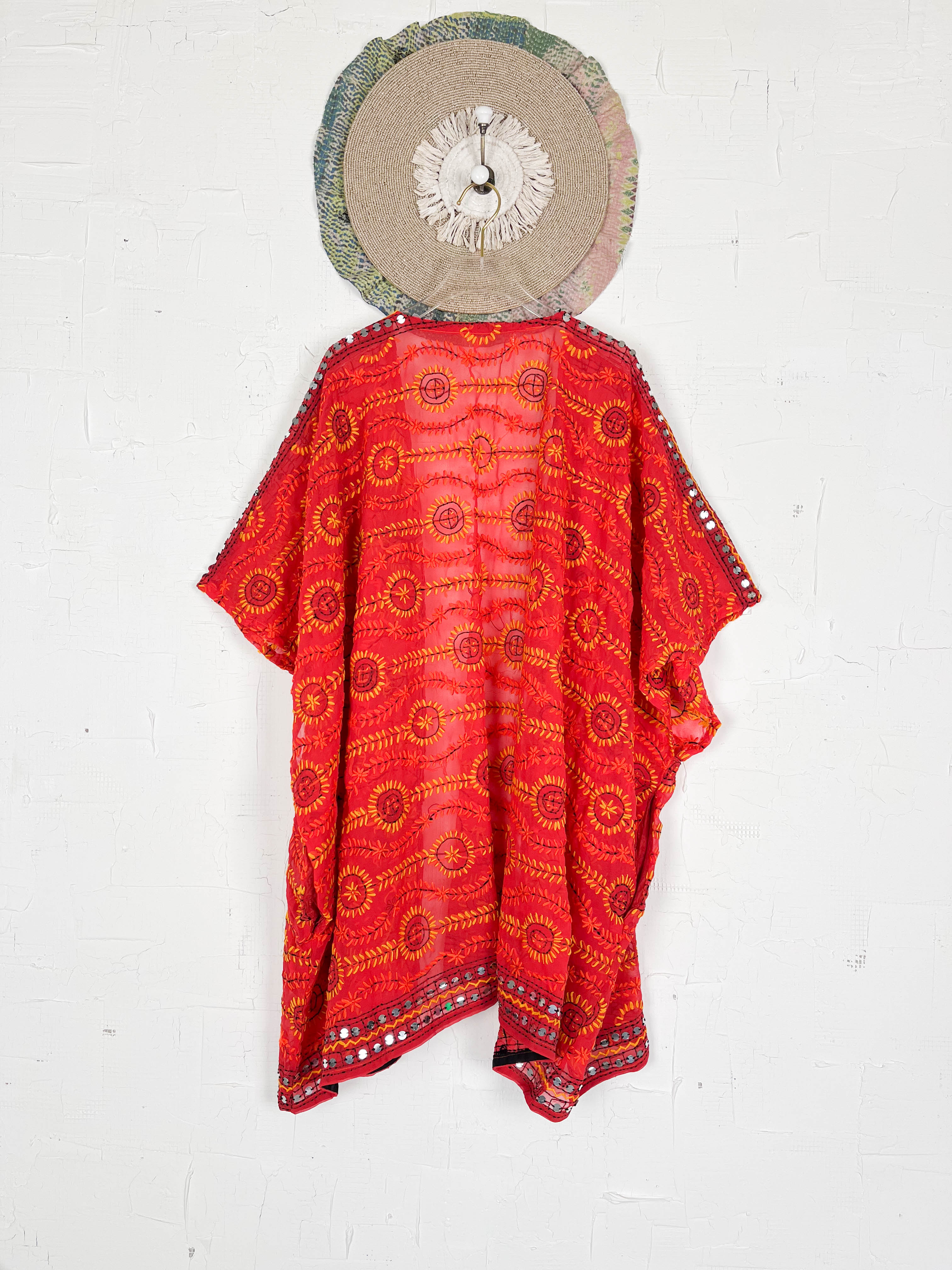 Sheer floral coverup - Love Protect Sustain