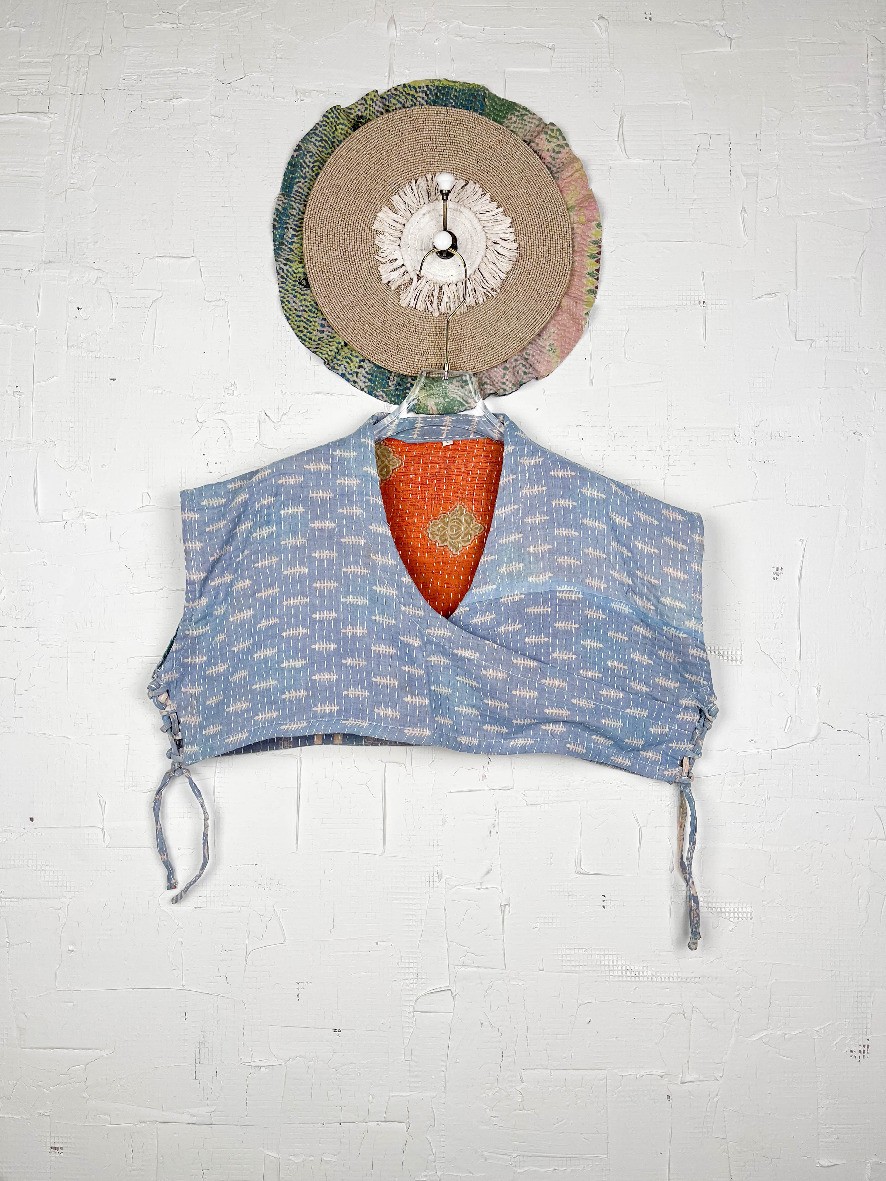 Sleeveless Kantha to - Love Protect Sustain