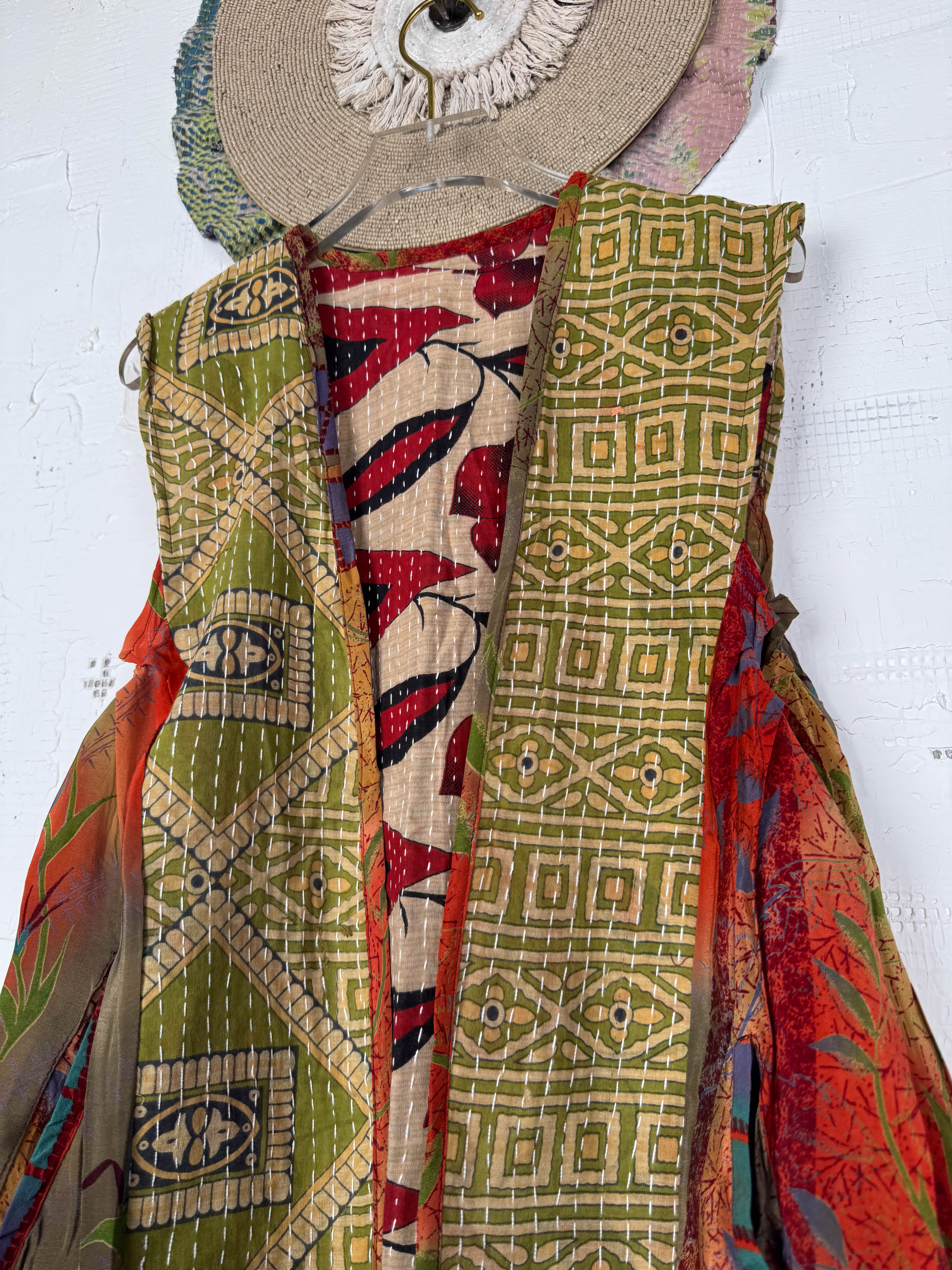 Summer Kantha Top - Love Protect Sustain