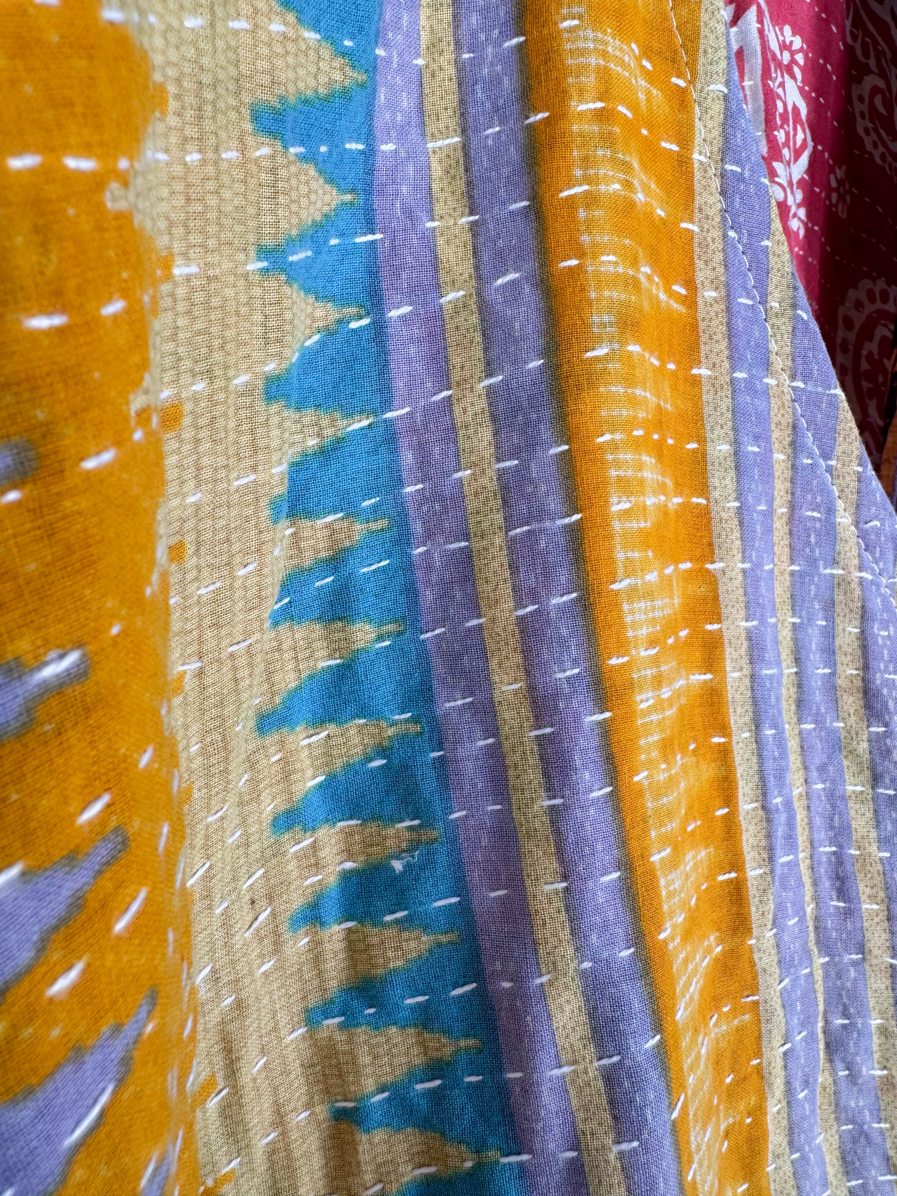 Summer Kantha dress- Love Protect Sustain