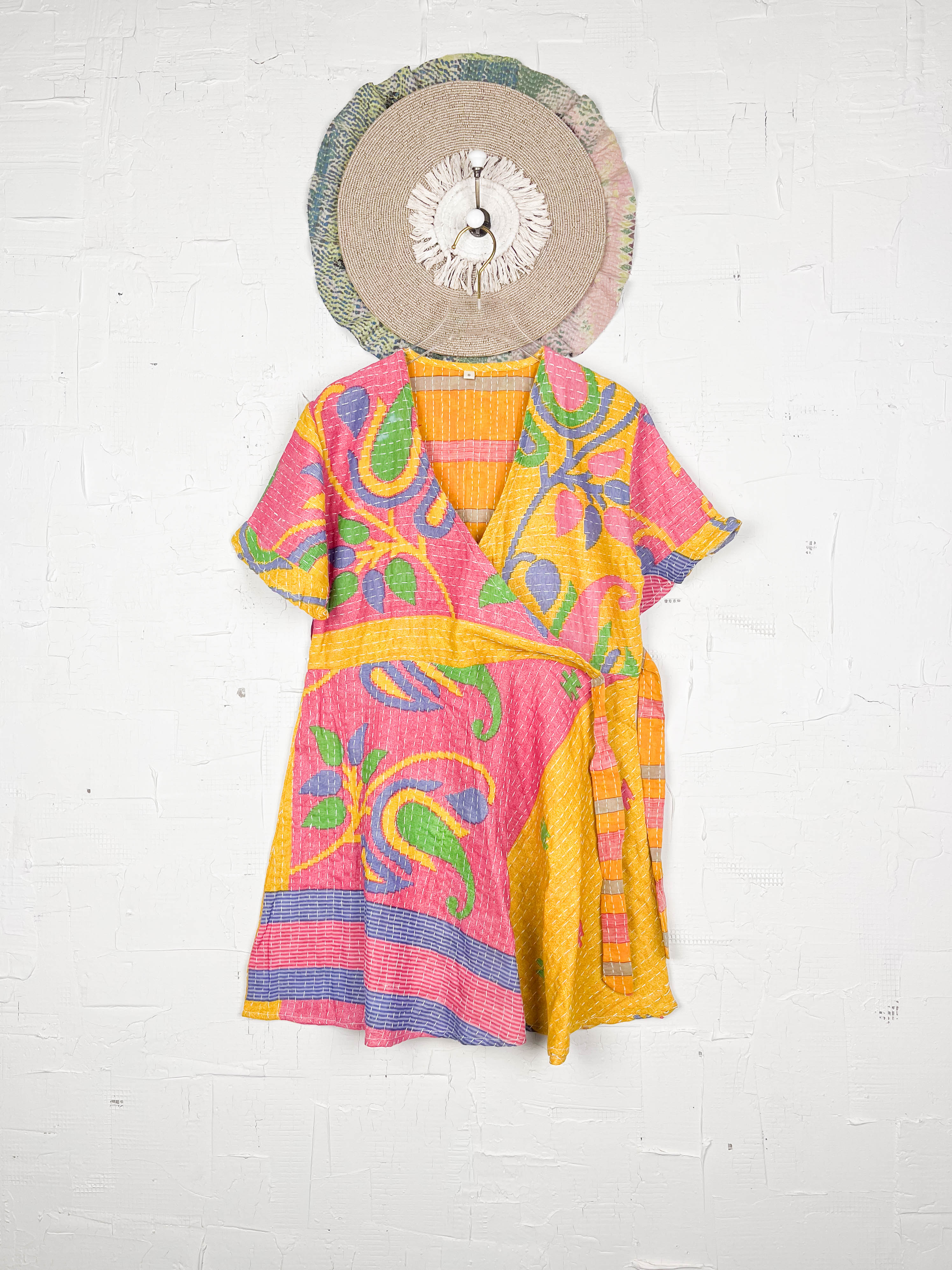 Summer Kantha dress - Love Protect Sustain