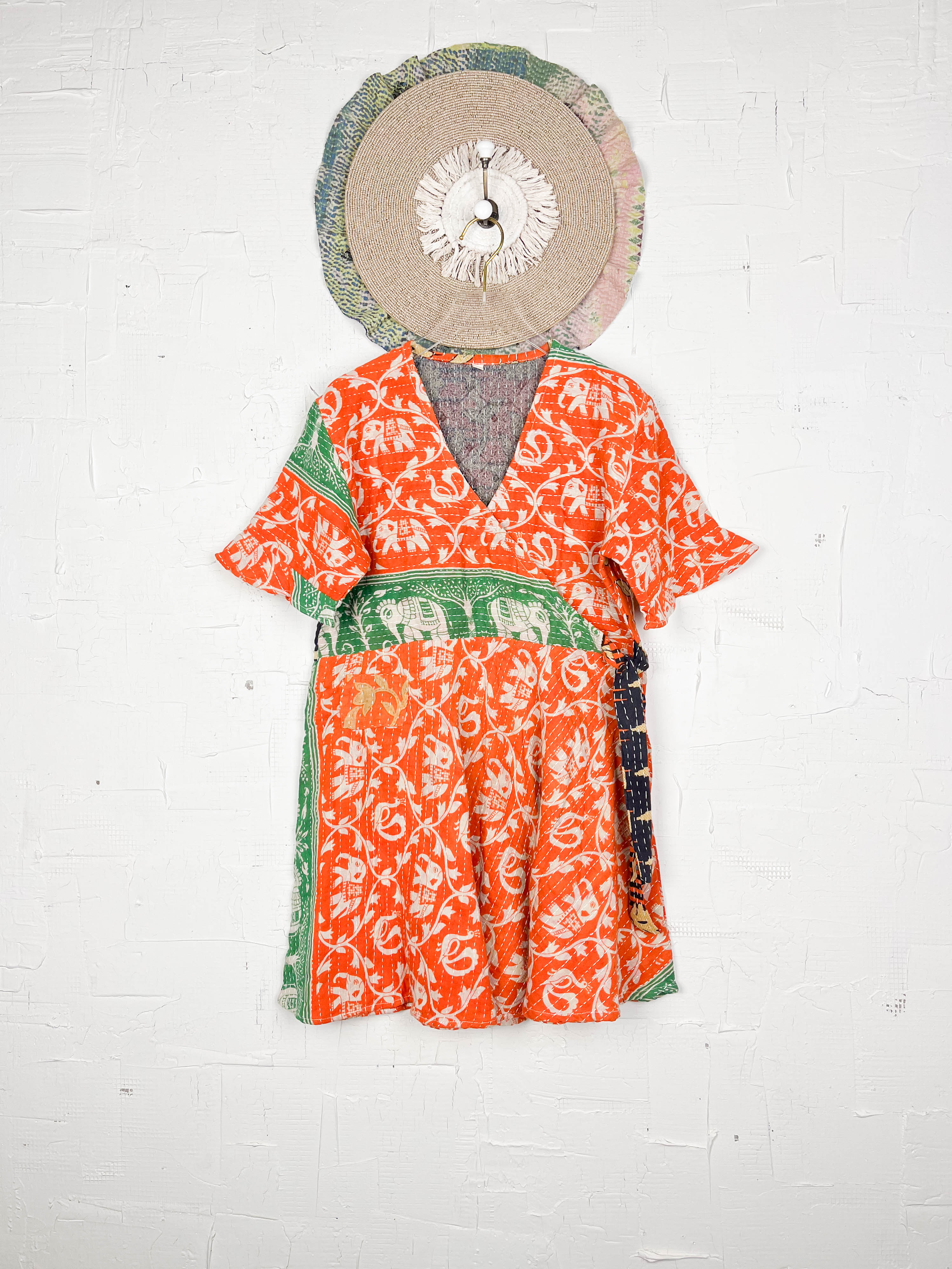 Summer Kantha dress - Love Protect Sustain