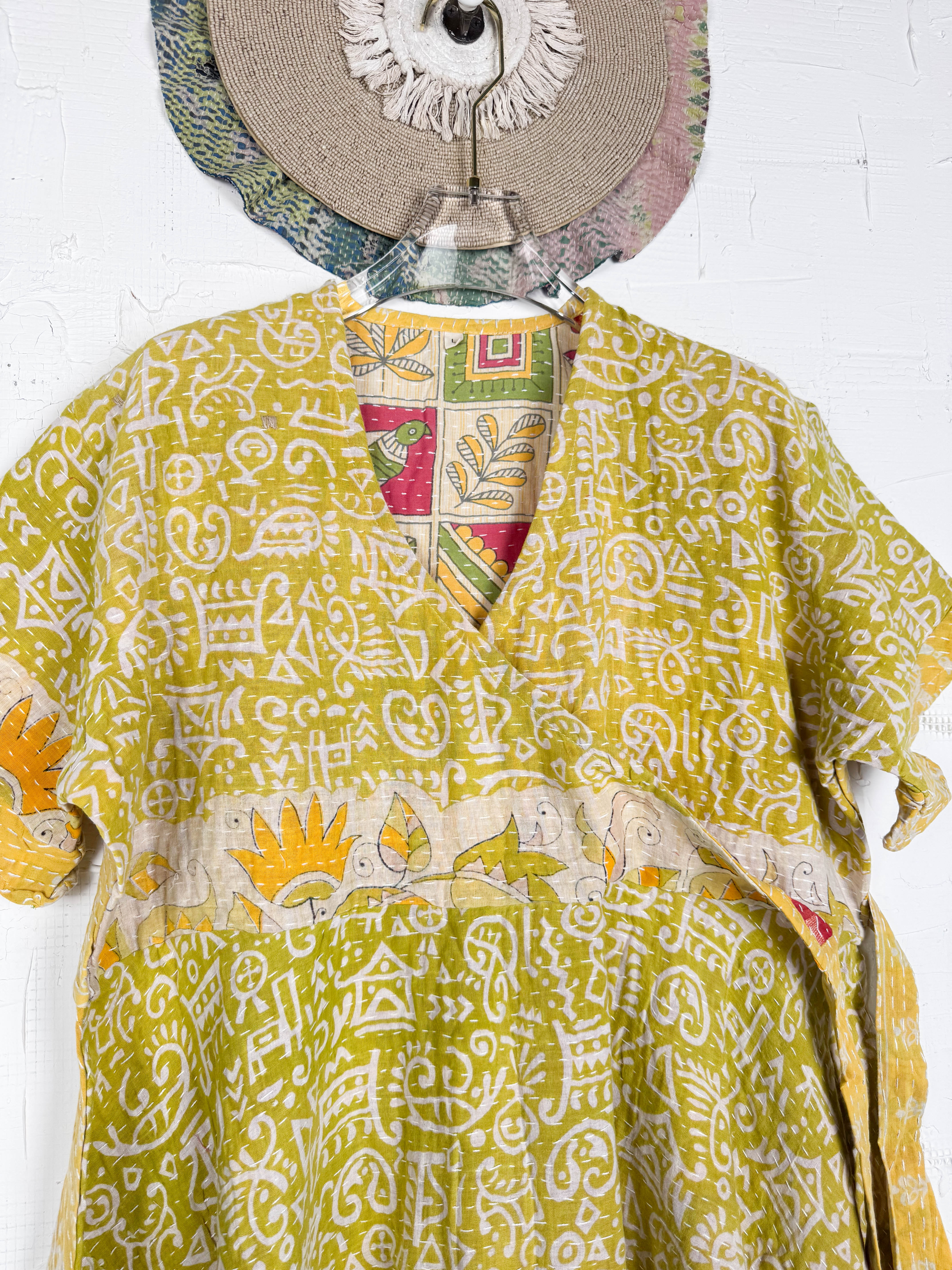 Summer Kantha dress - Love Protect Sustain 