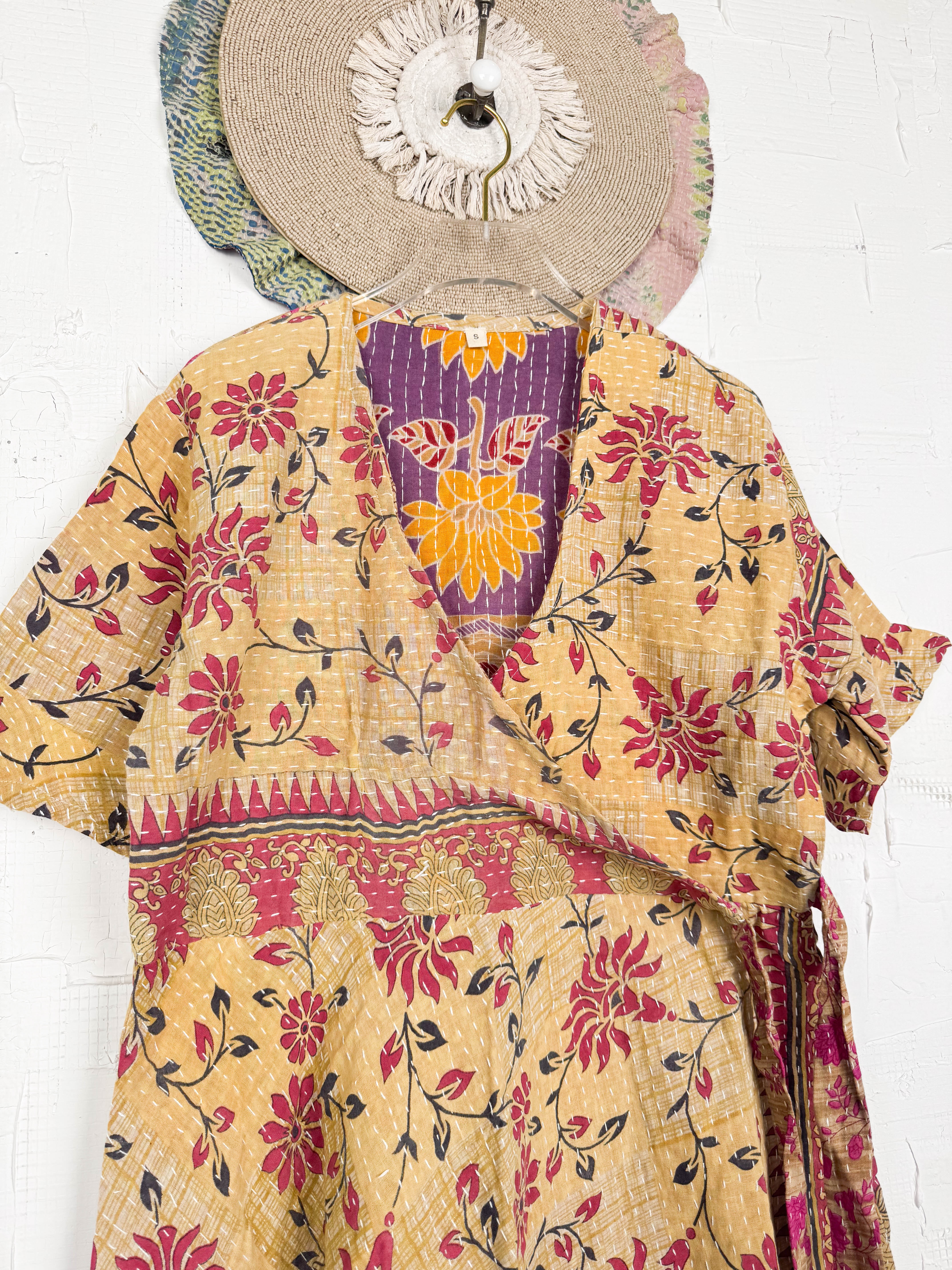 Summer Kantha dress - Love Protect Sustain