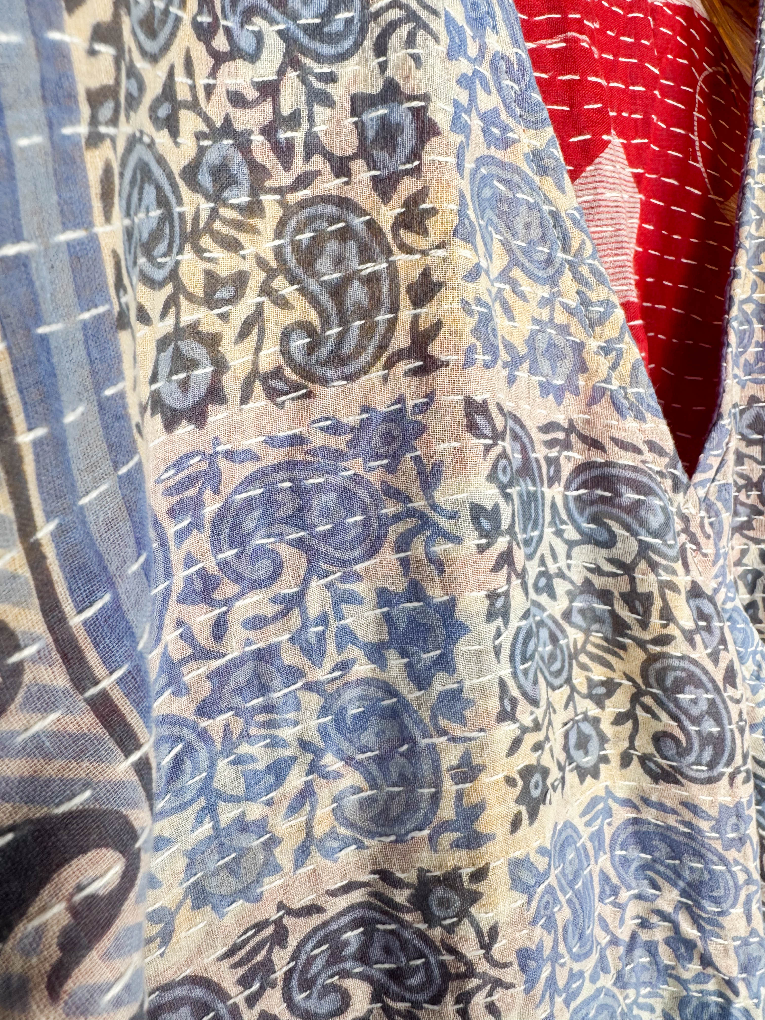 Summer Kantha dress- Love Protect Sustain