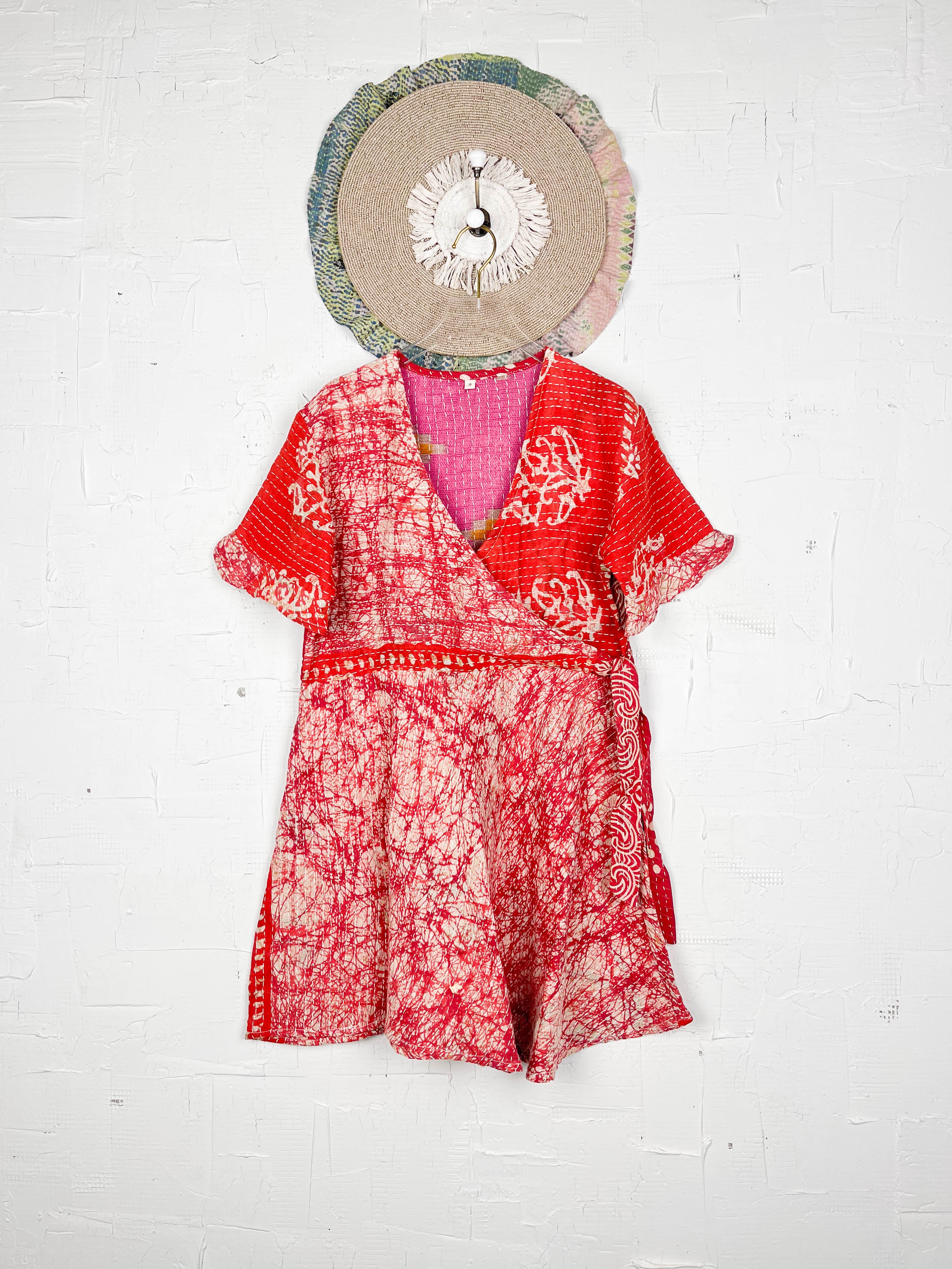 Summer Kantha dress - Love Protect Sustain