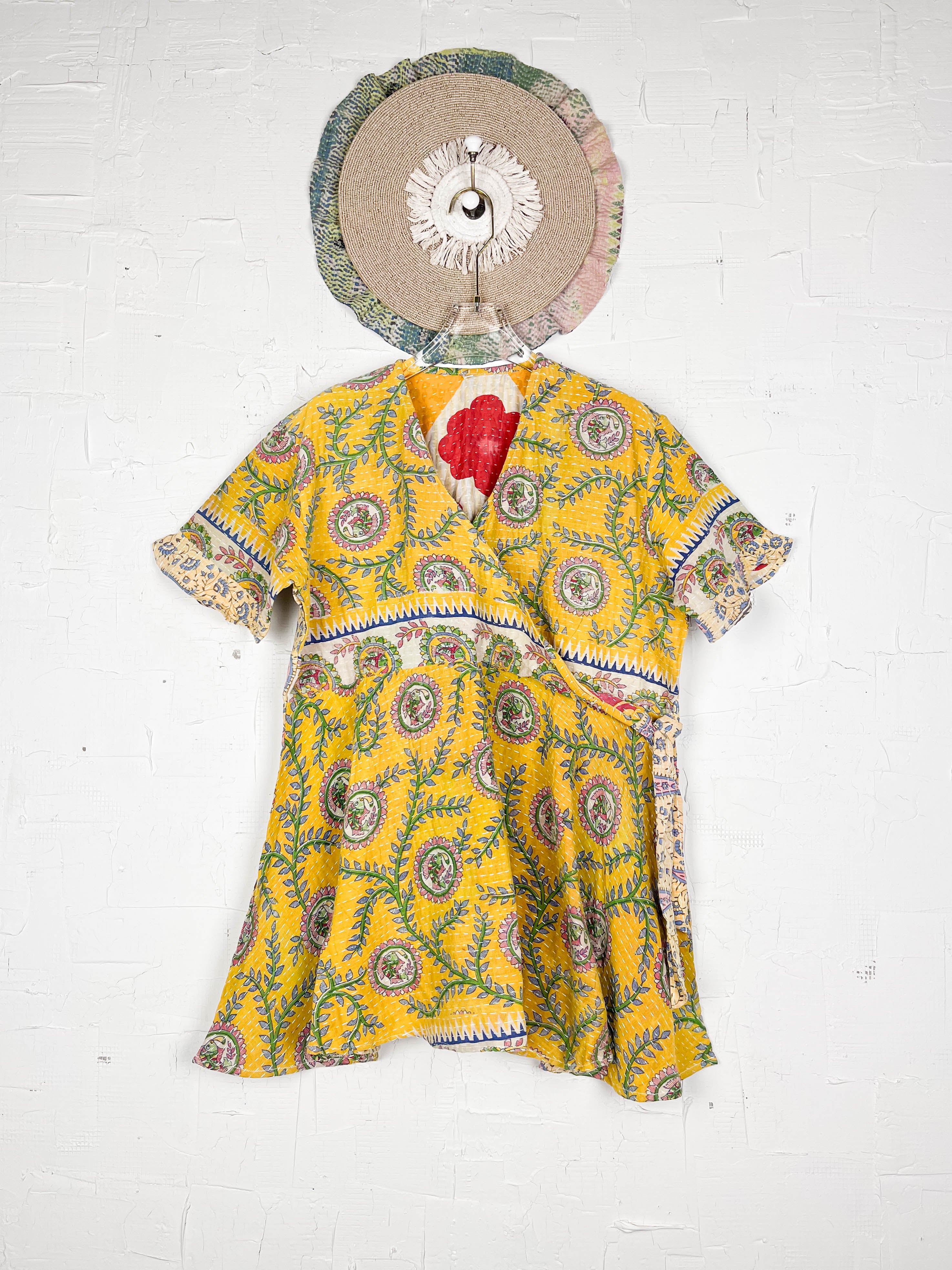 Summer Kantha dress - Love Protect Sustain 