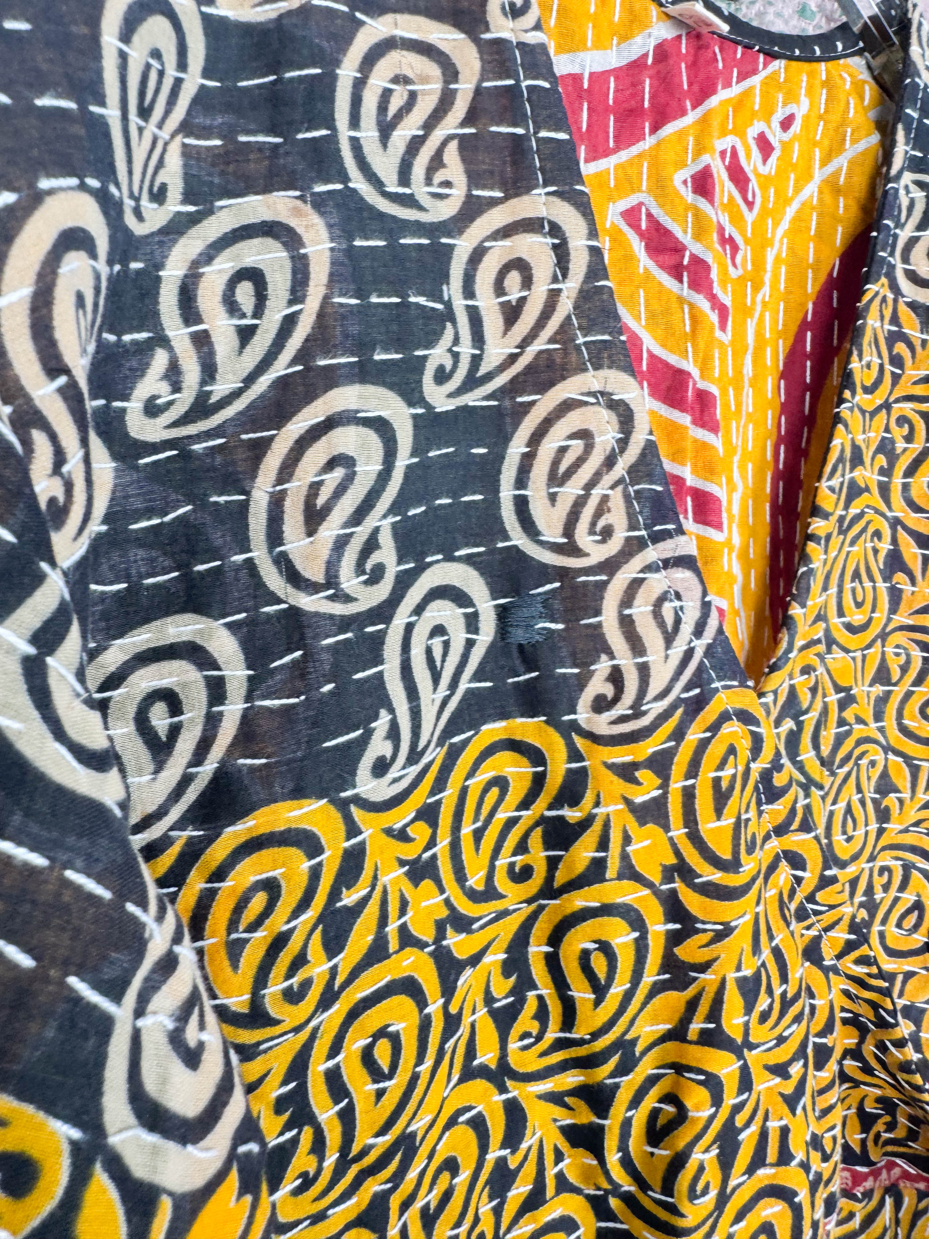 Summer Kantha dress - Love Protect Sustain