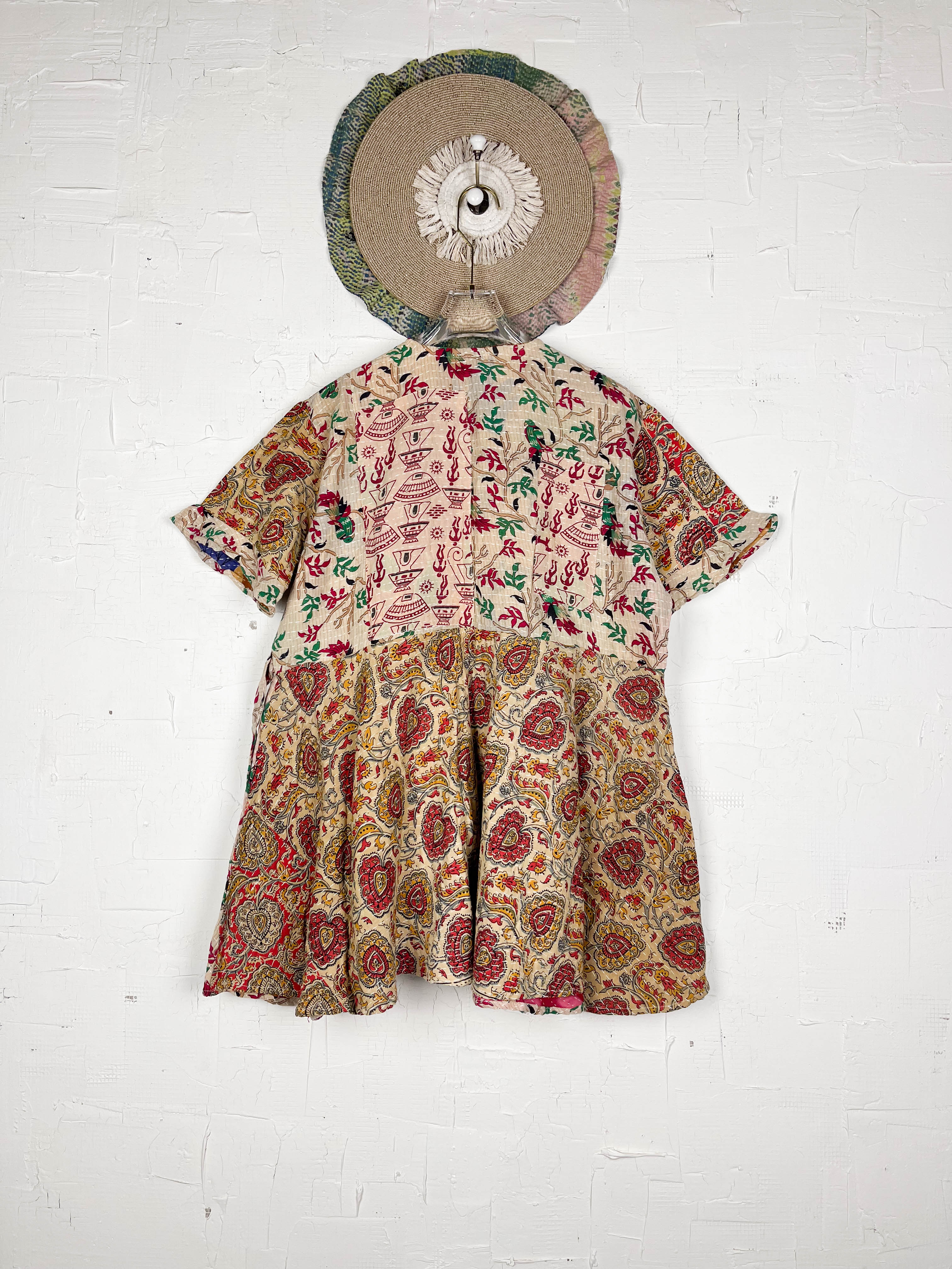 Summer Kantha dress- Love Protect Sustain