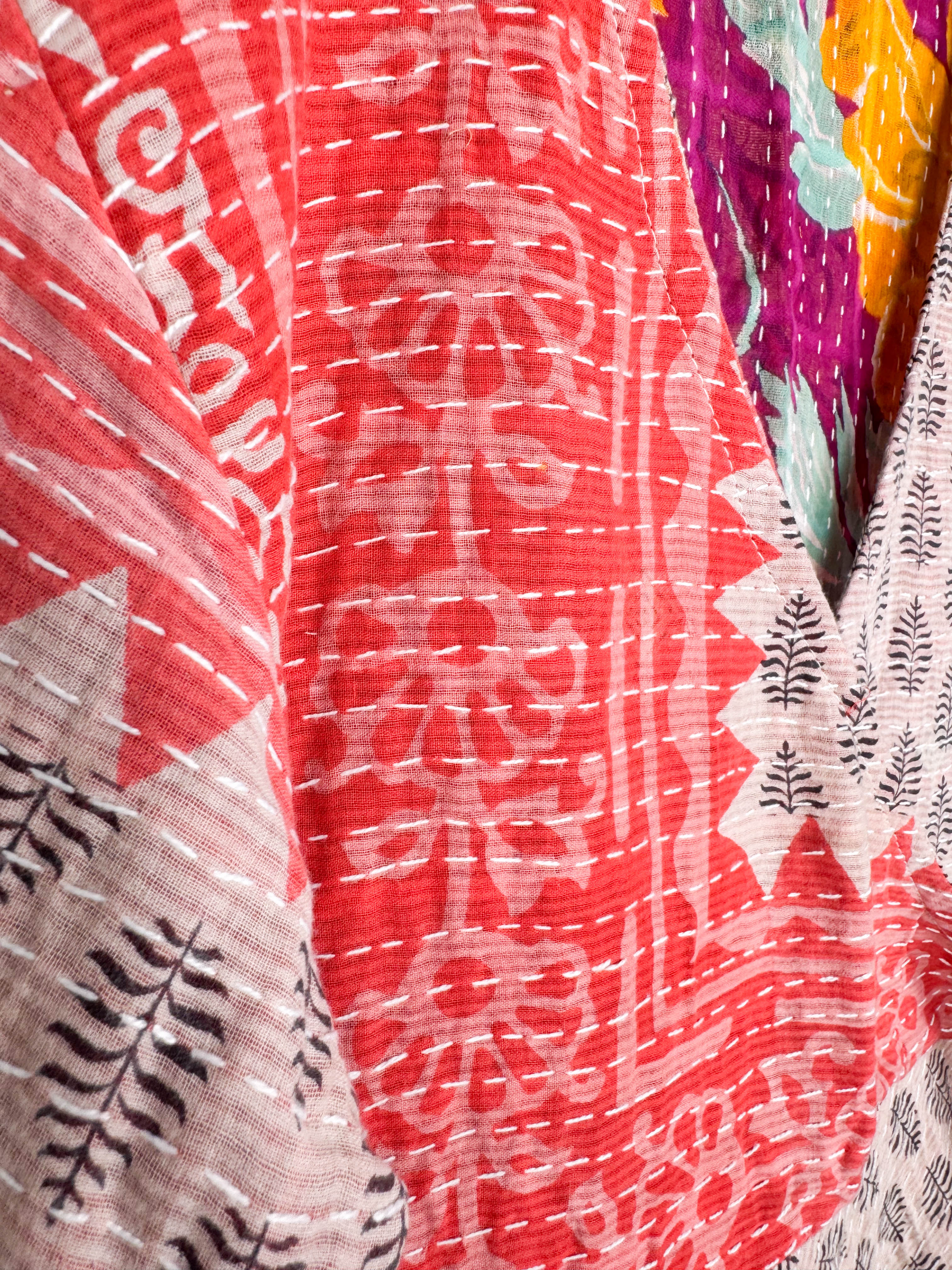 Summer Kantha dress - Love Protect Sustain