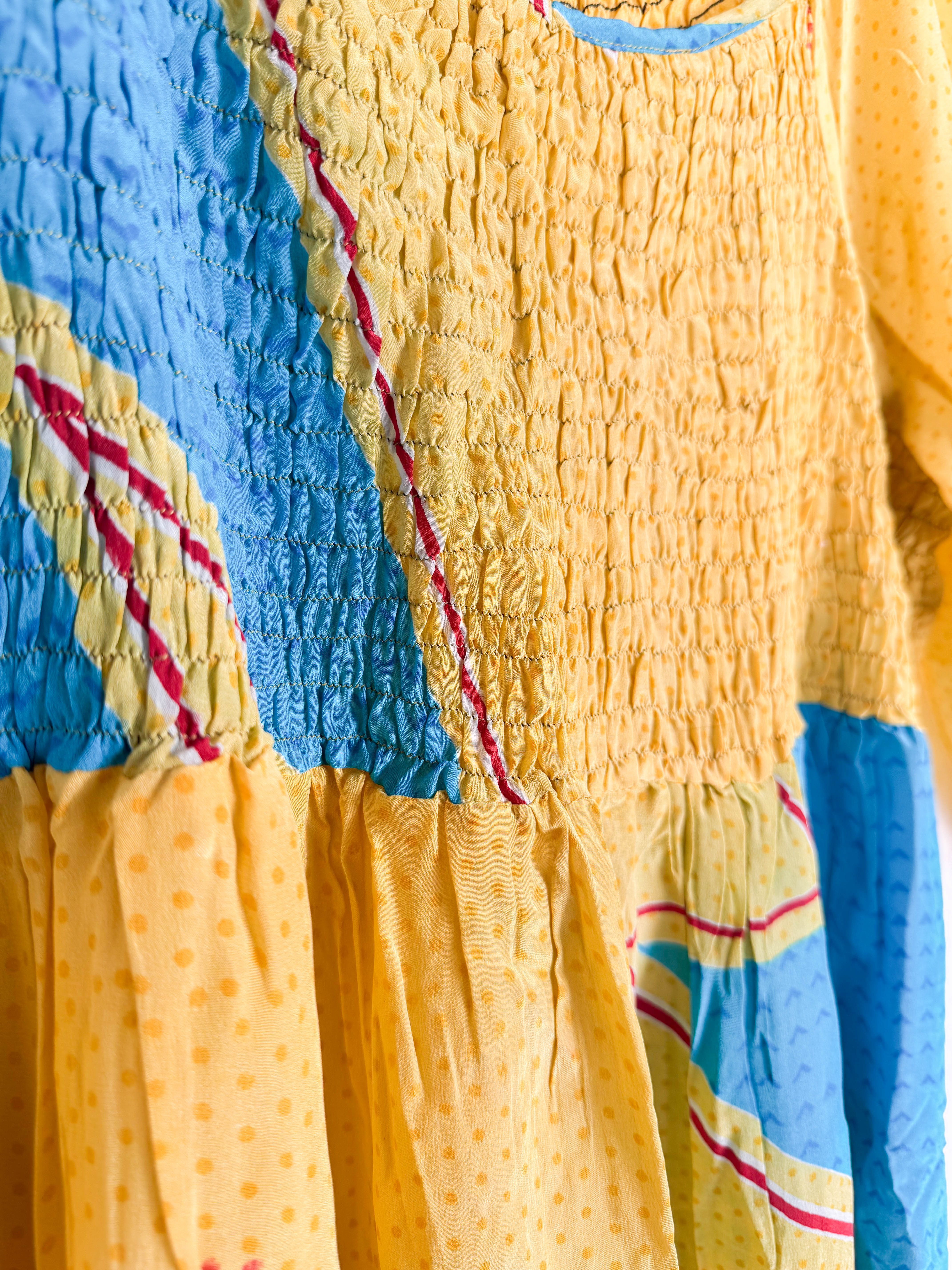 Summer Silk Dress - Love Protect Sustain