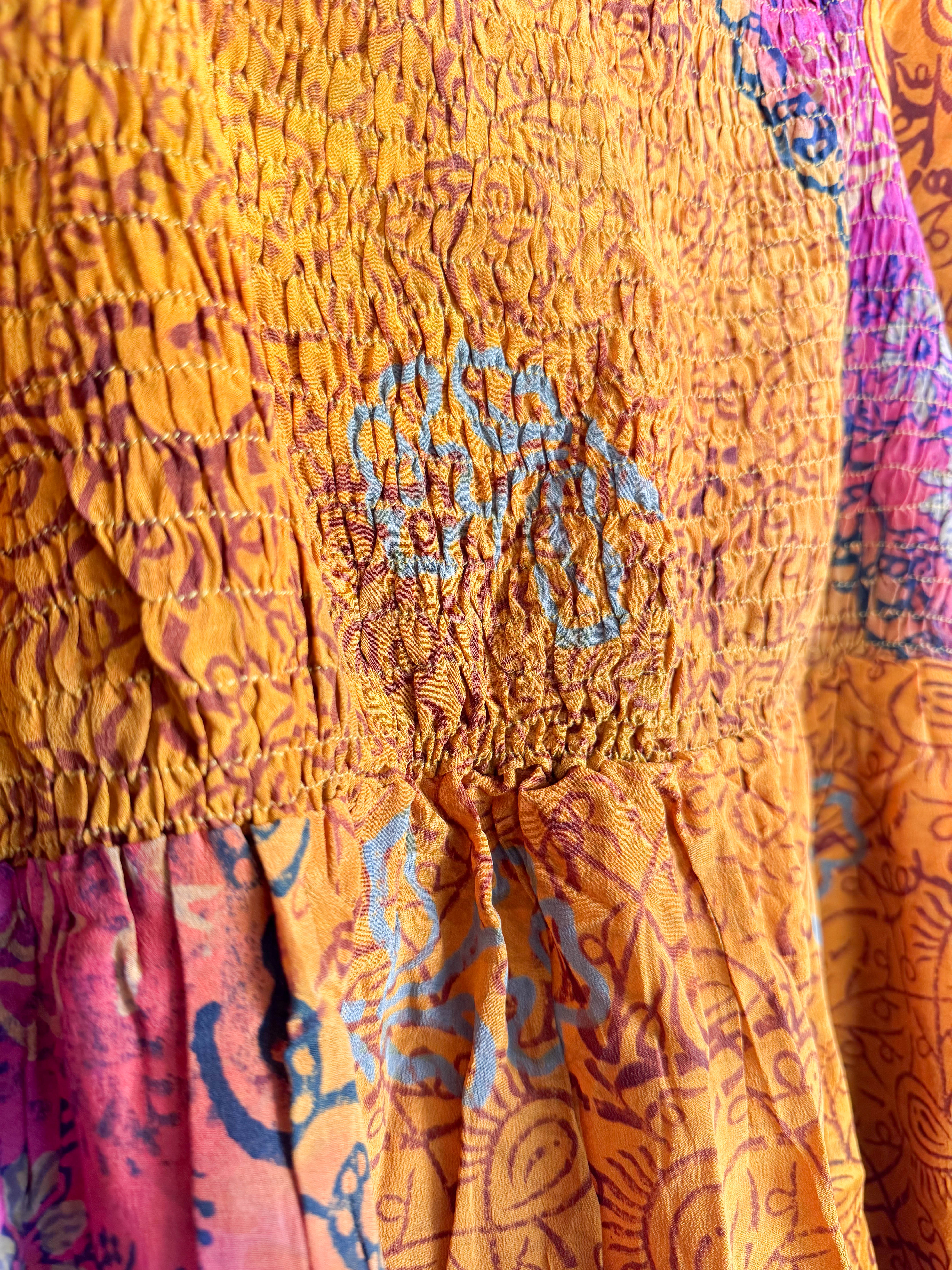 Summer Silk Dress - Love Protect Sustain