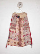 Summer maxi skirt unique - Love Protect Sustain