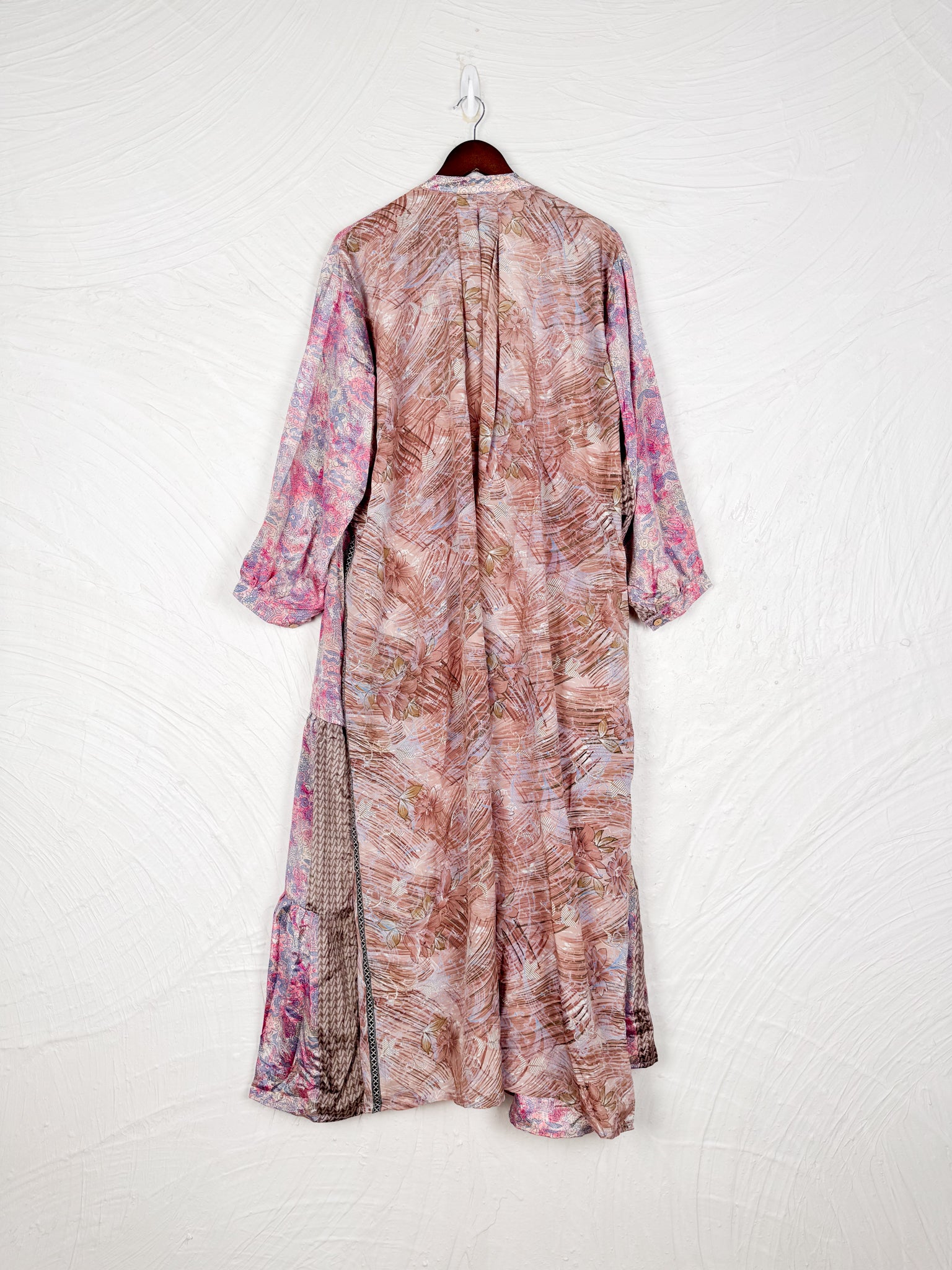 Summer silk dress - Love Protect Sustain