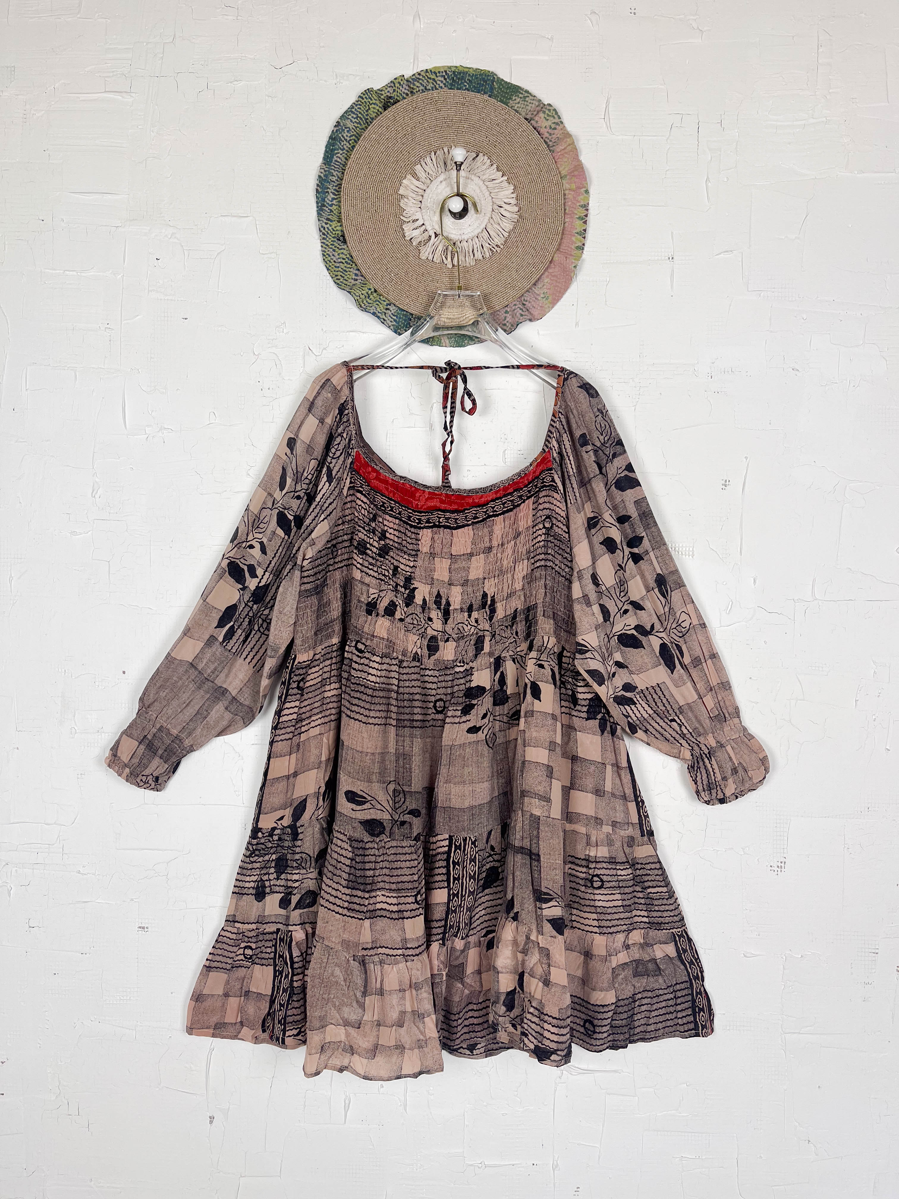 Summer silk dress - Love Protect Sustain