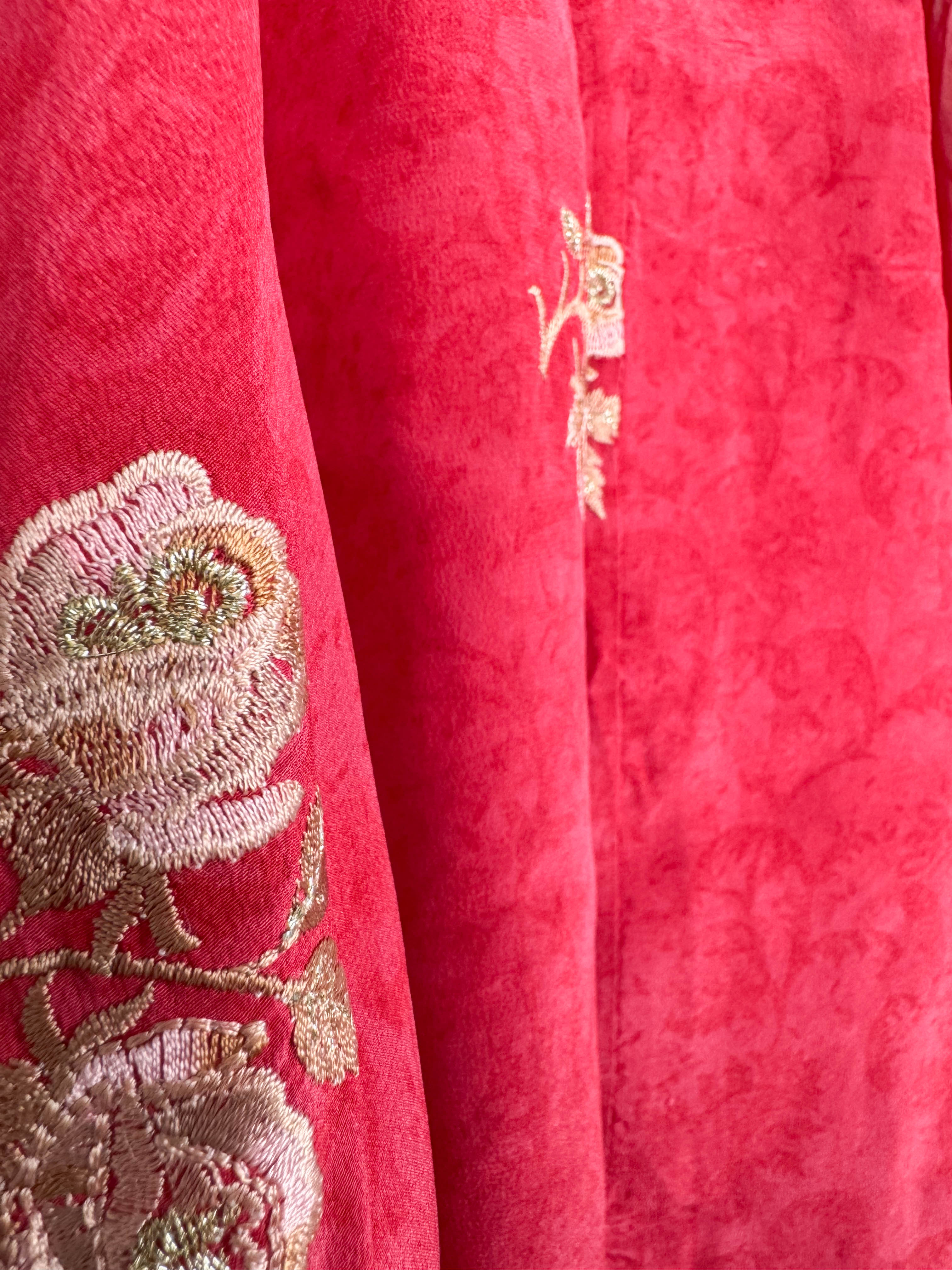 Summer silk dress - Love Protect Sustain