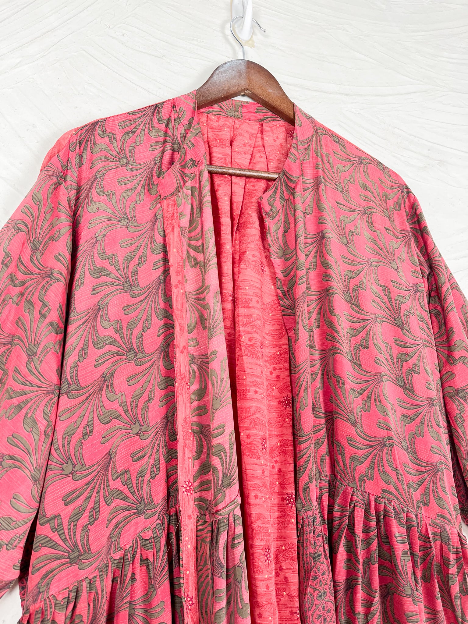 Summer silk dress - Love Protect Sustain