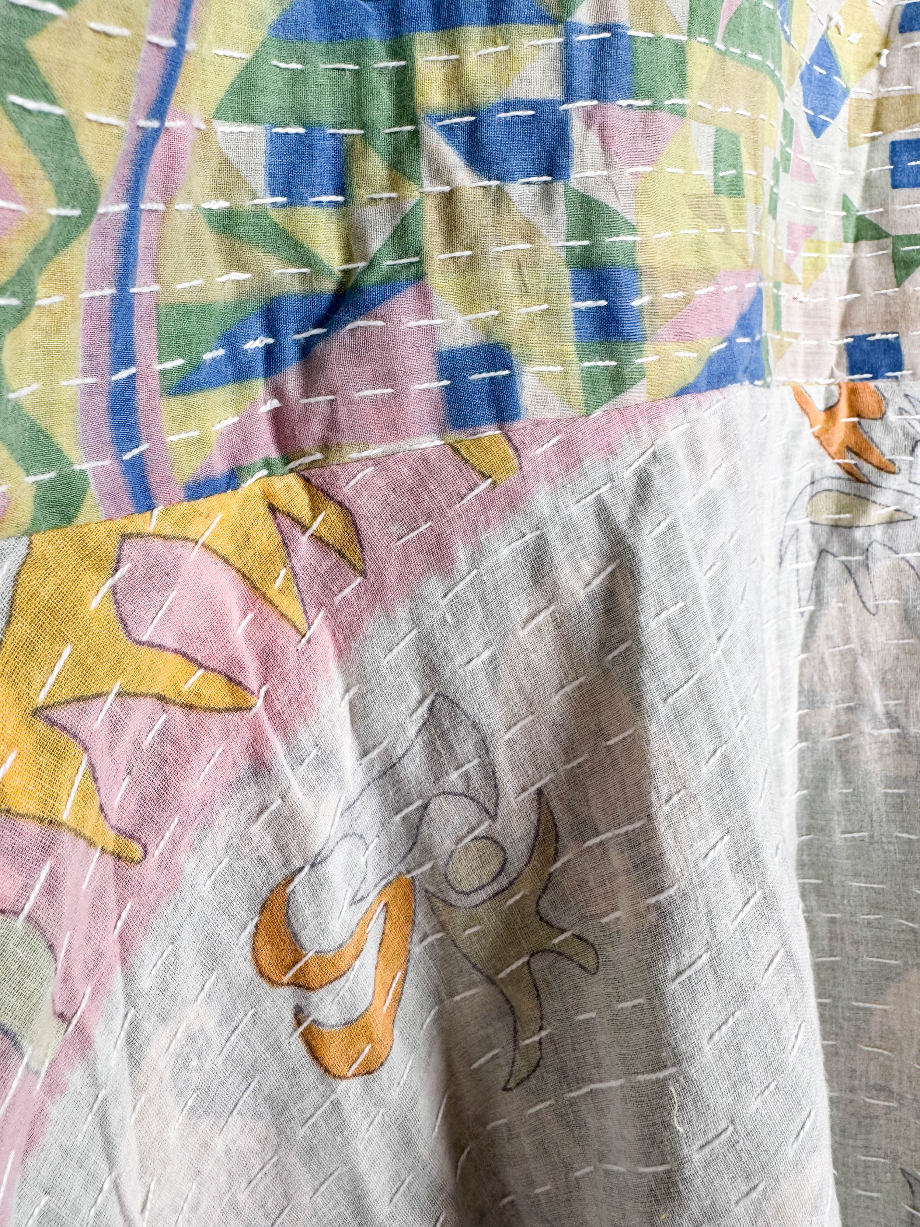 Summer wrap dress - Love Protect Sustain