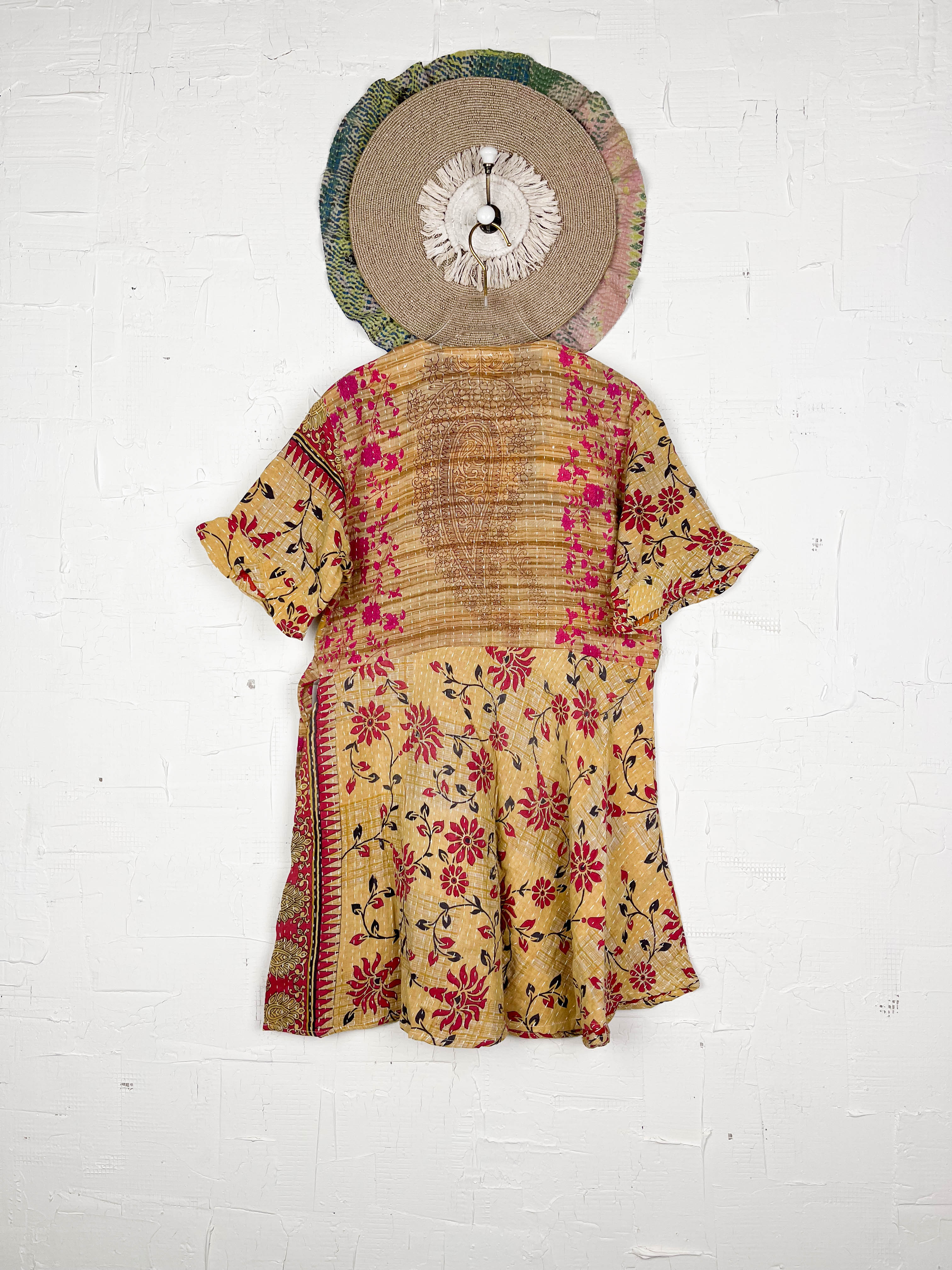 Sustainable Kantha dress - Love Protect Sustain