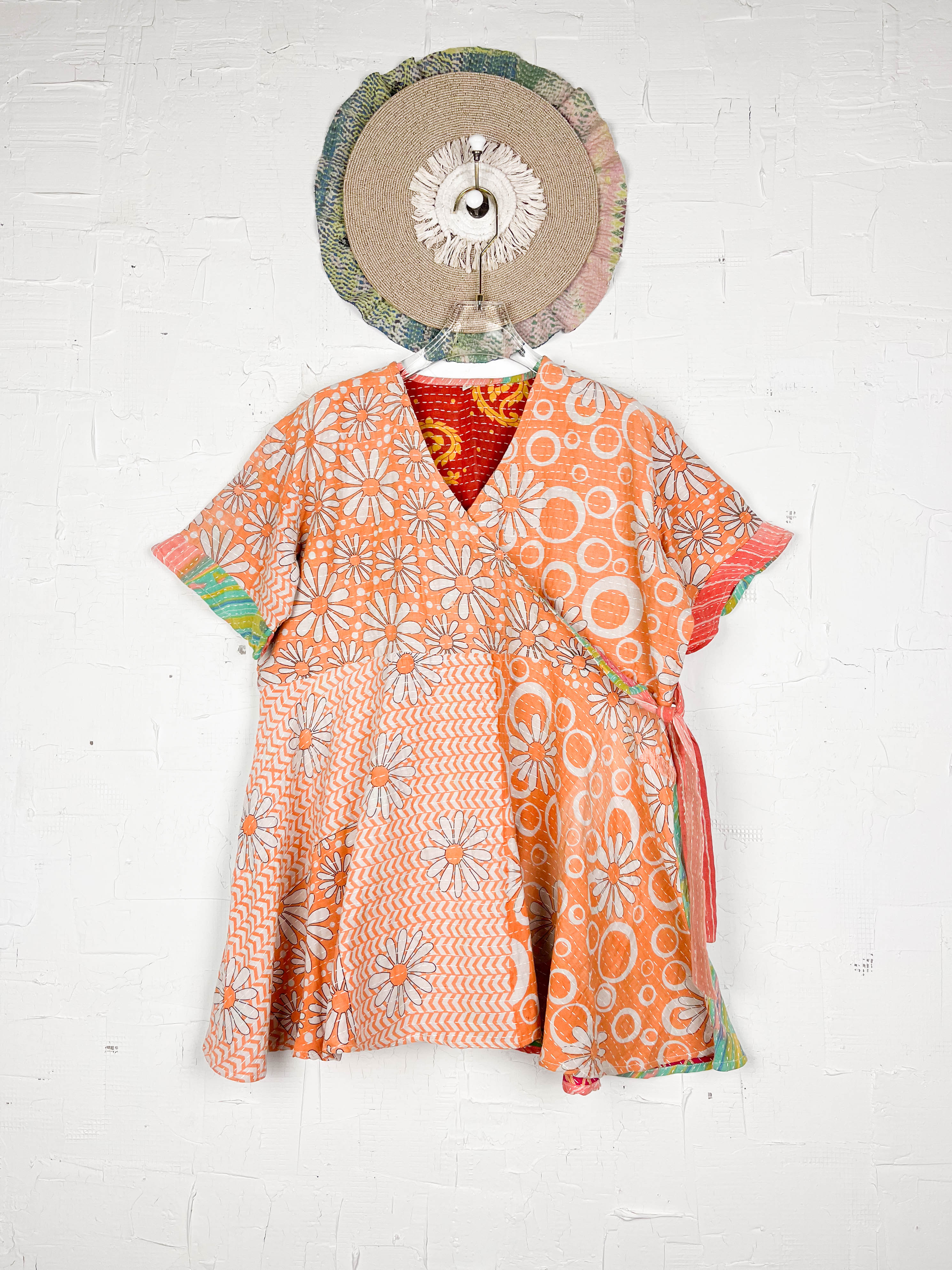 Sustainable Kantha dress- Love Protect Sustain