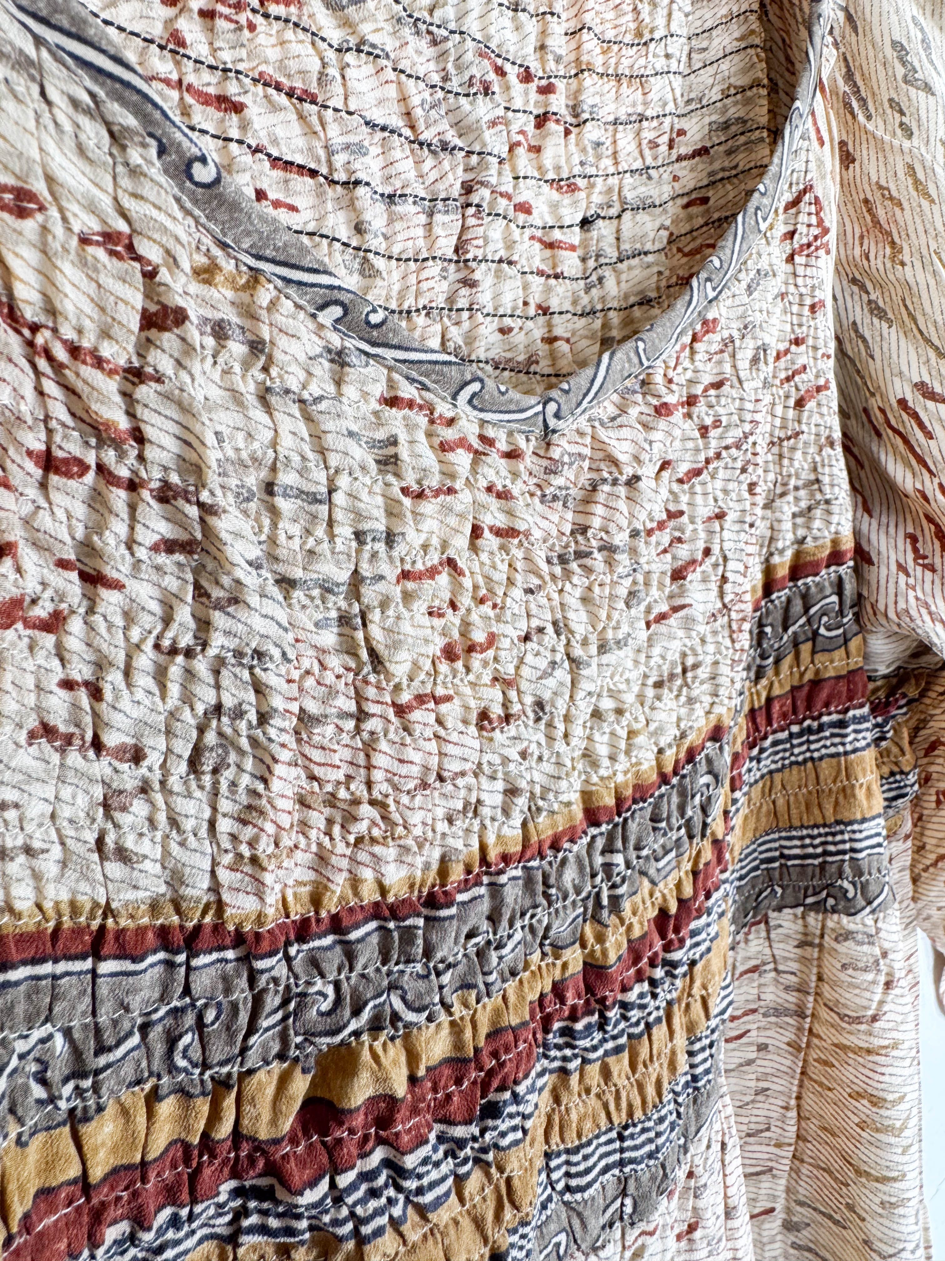 Sustainable silk dress - Love Protect Sustain