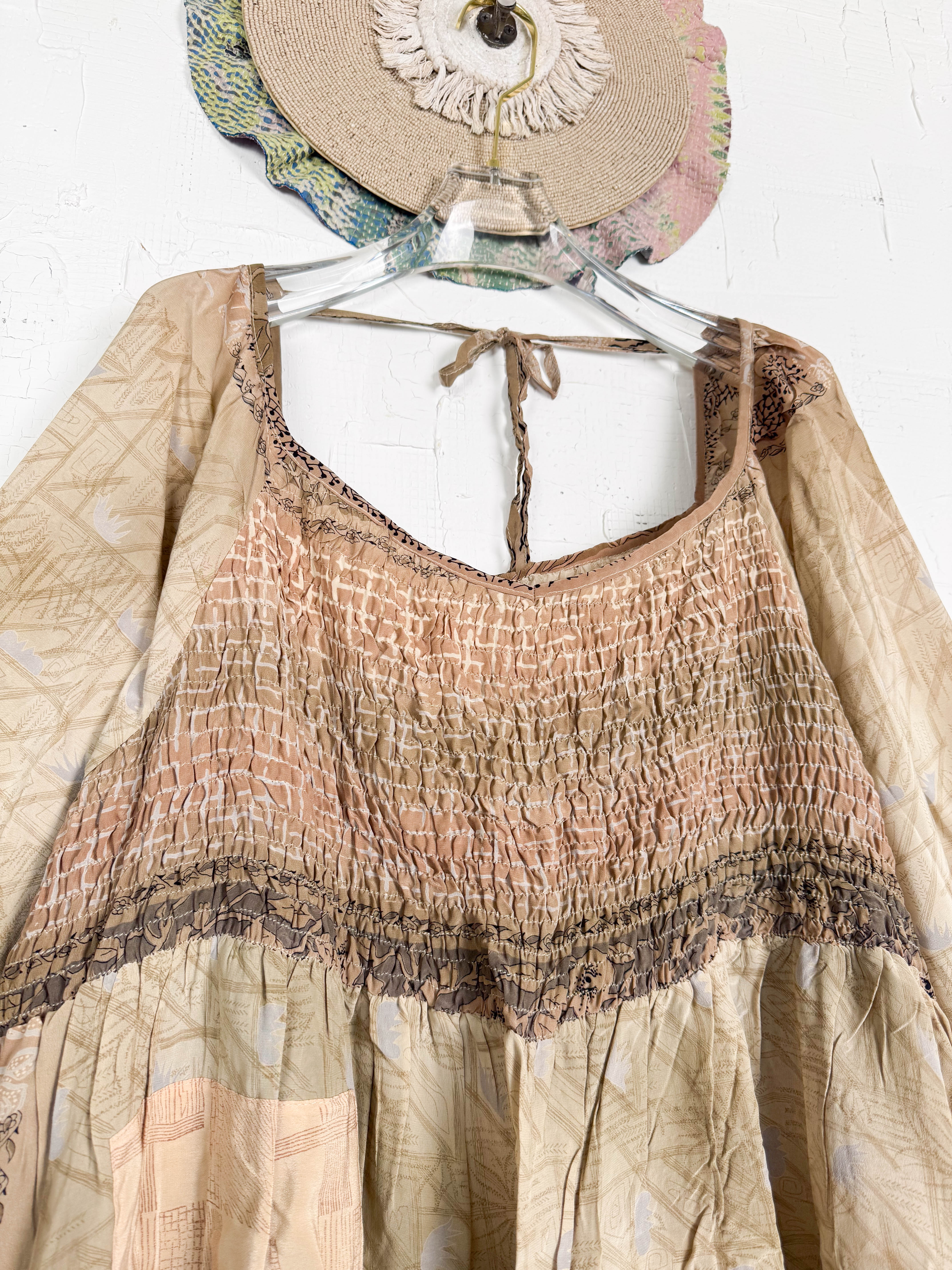 Sustainable silk dress - Love Protect Sustain