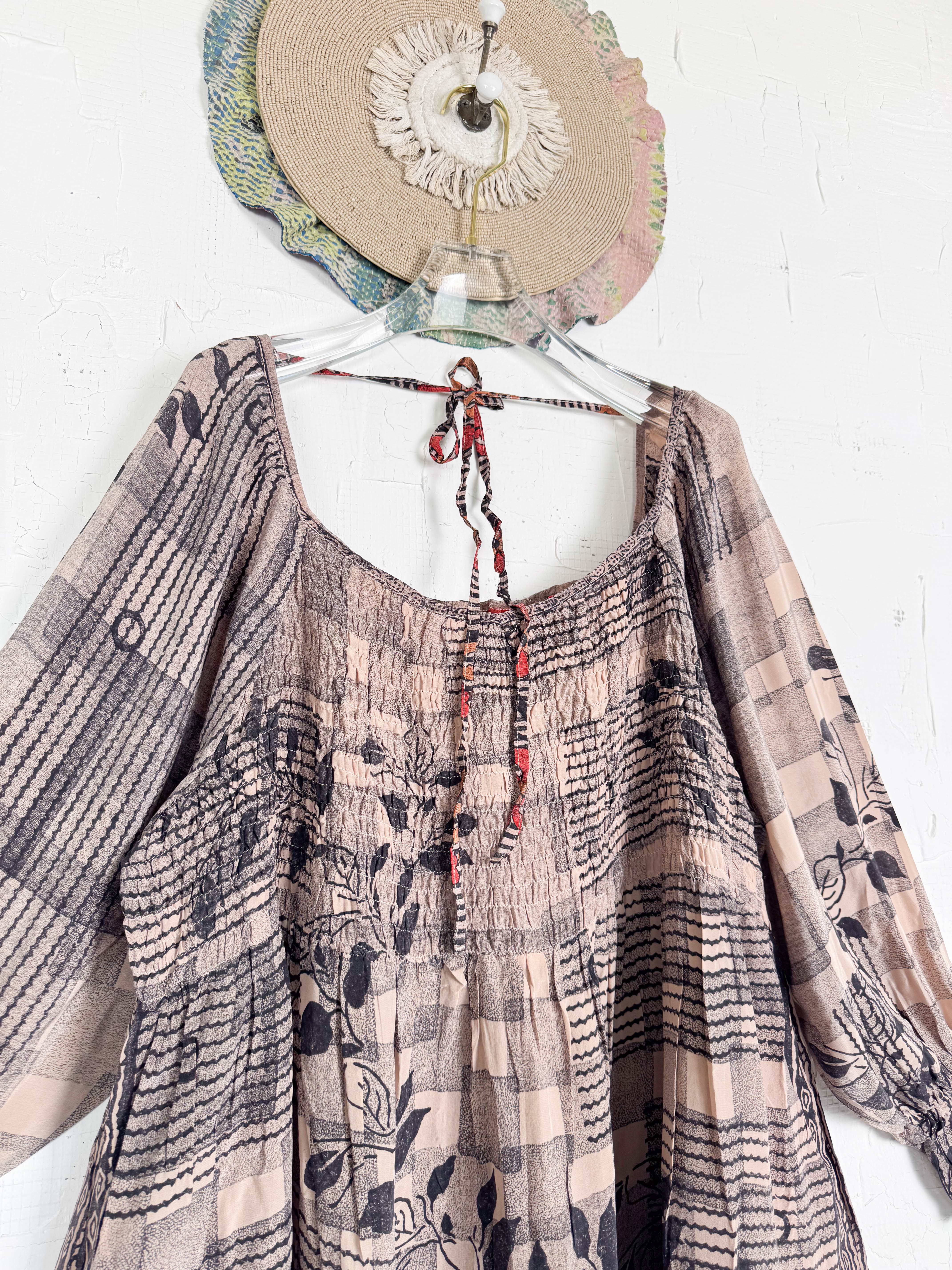 Sustainable silk dress - Love Protect Sustain