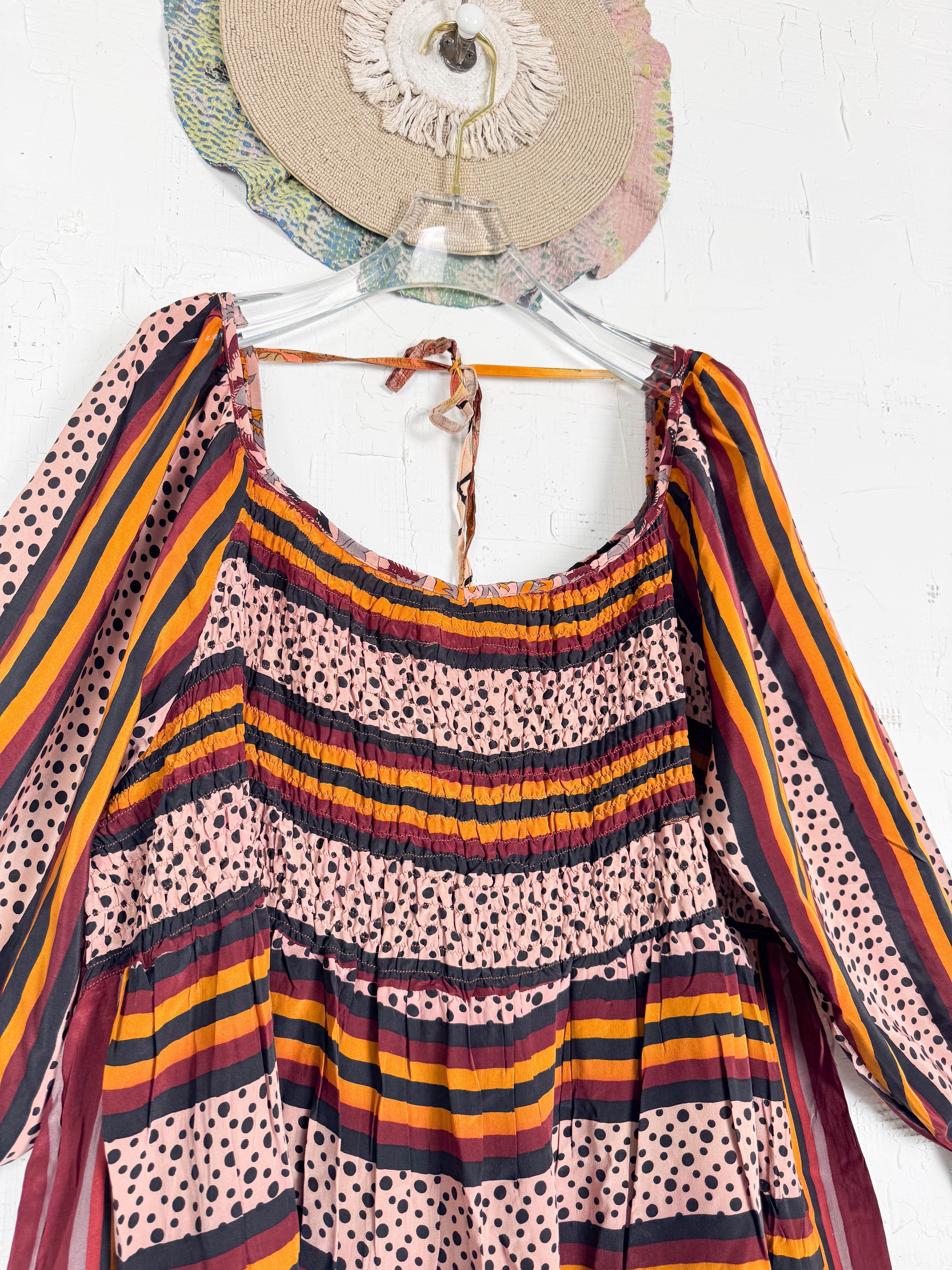 Sustainable silk dress - Love Protect Sustain