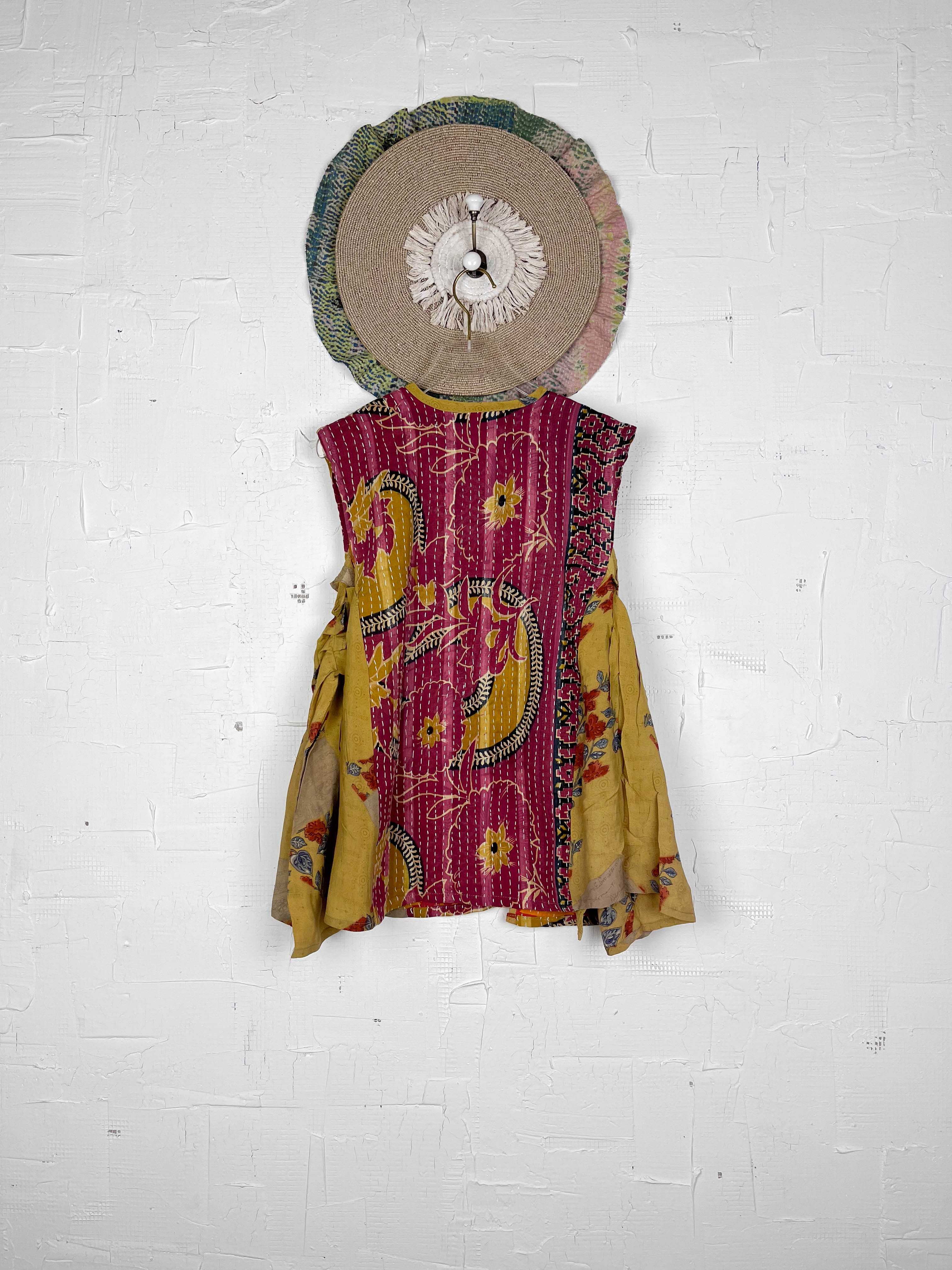 Sustainable silk vest - Love Protect Sustain