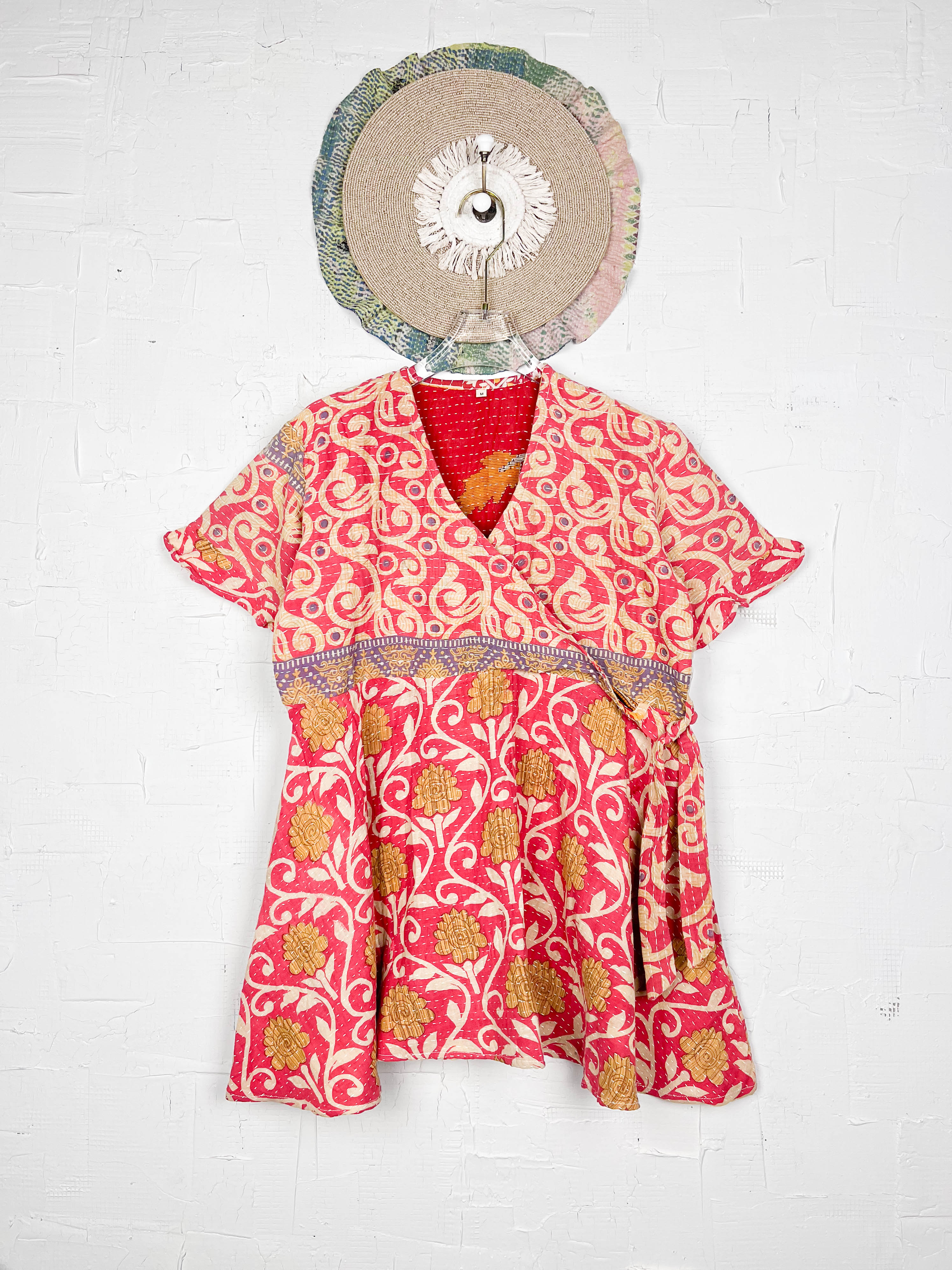 Tie-waist wrap dress - Love Protect Sustain