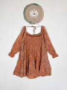 Tiered silk dress - Love Protect Sustain