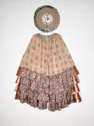 Tiered wide-leg pants - Love Protect Sustain
