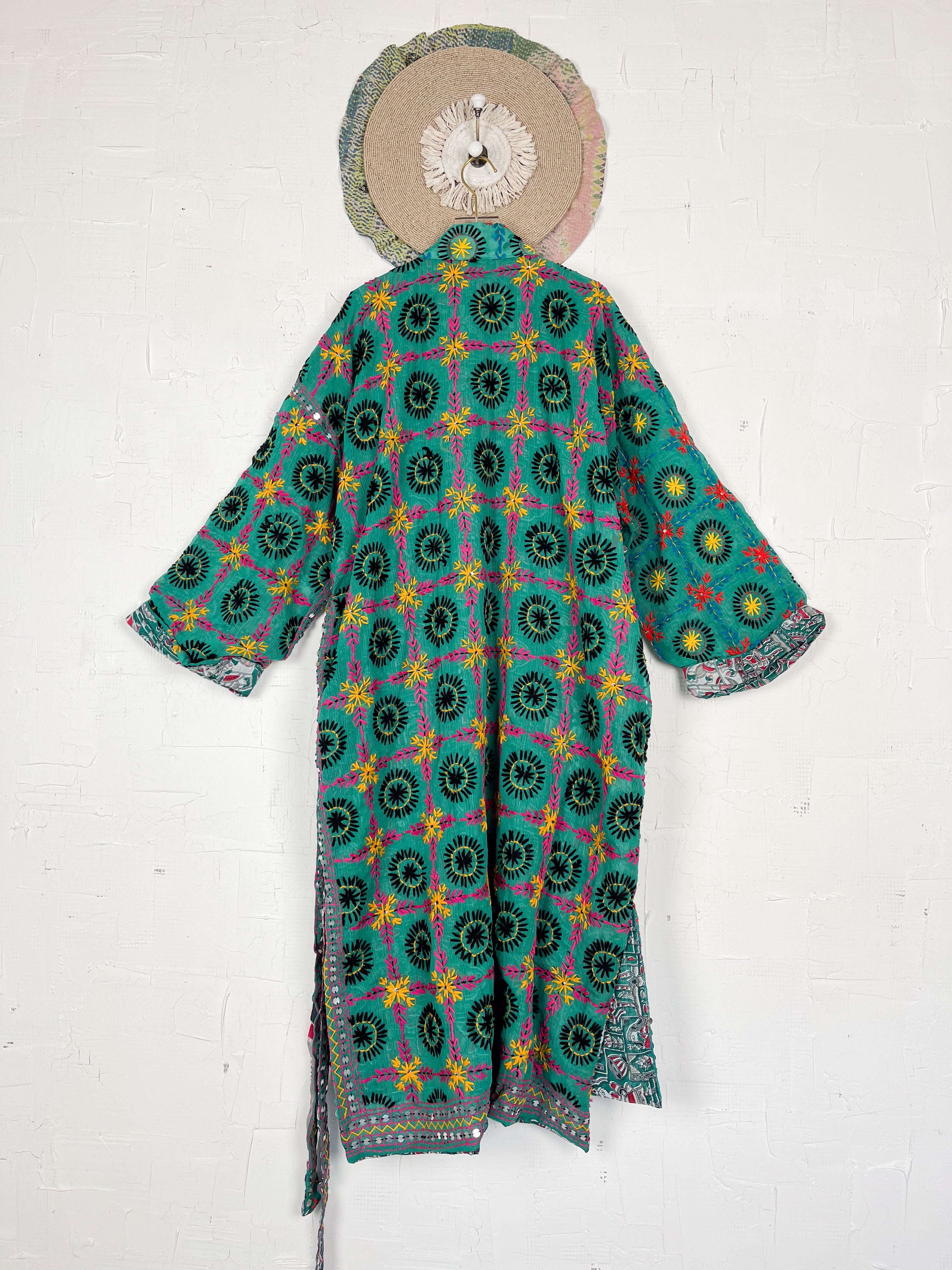 Unique kimono robe - Love Protect Sustain