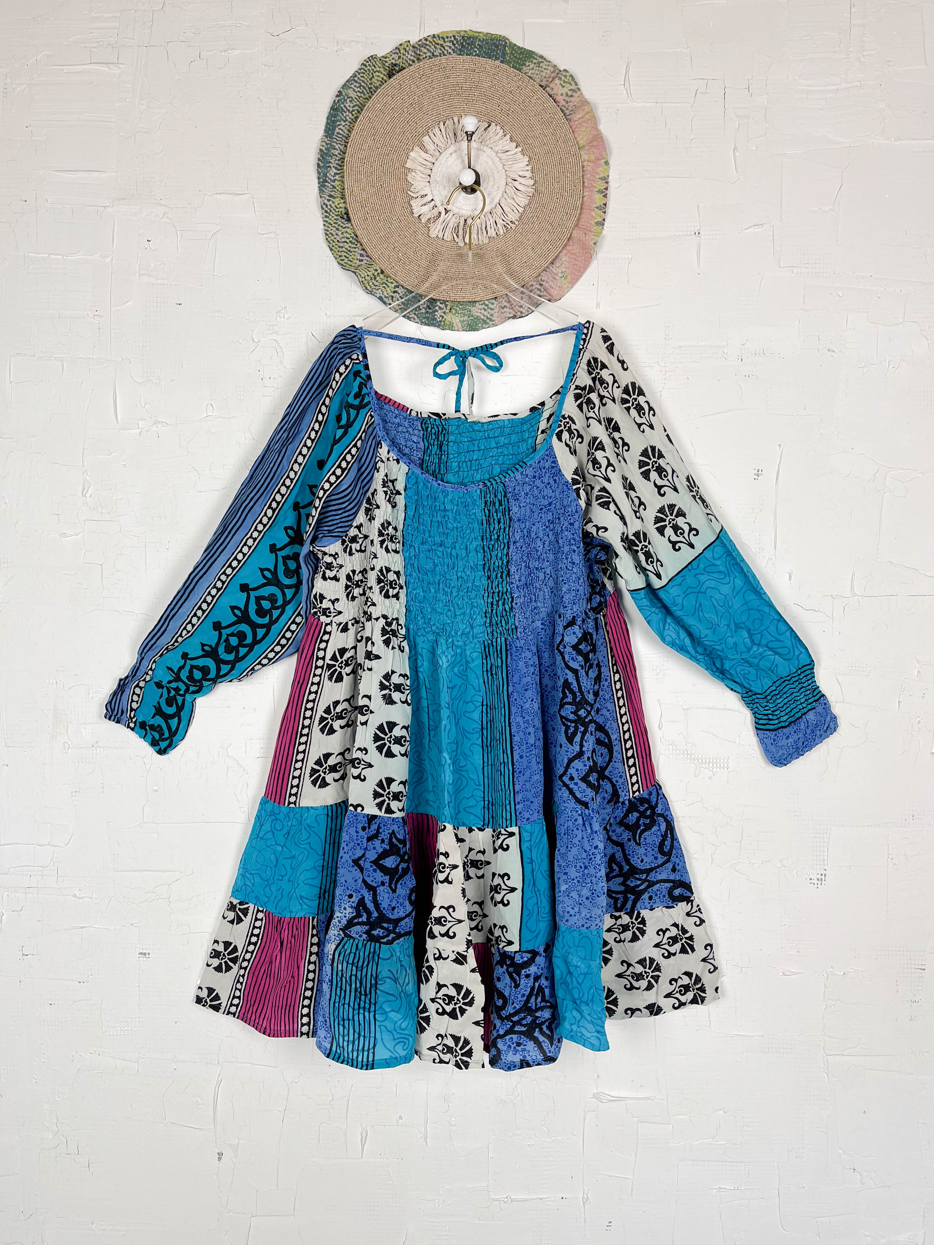 Unique print dress - Love Protect Sustain