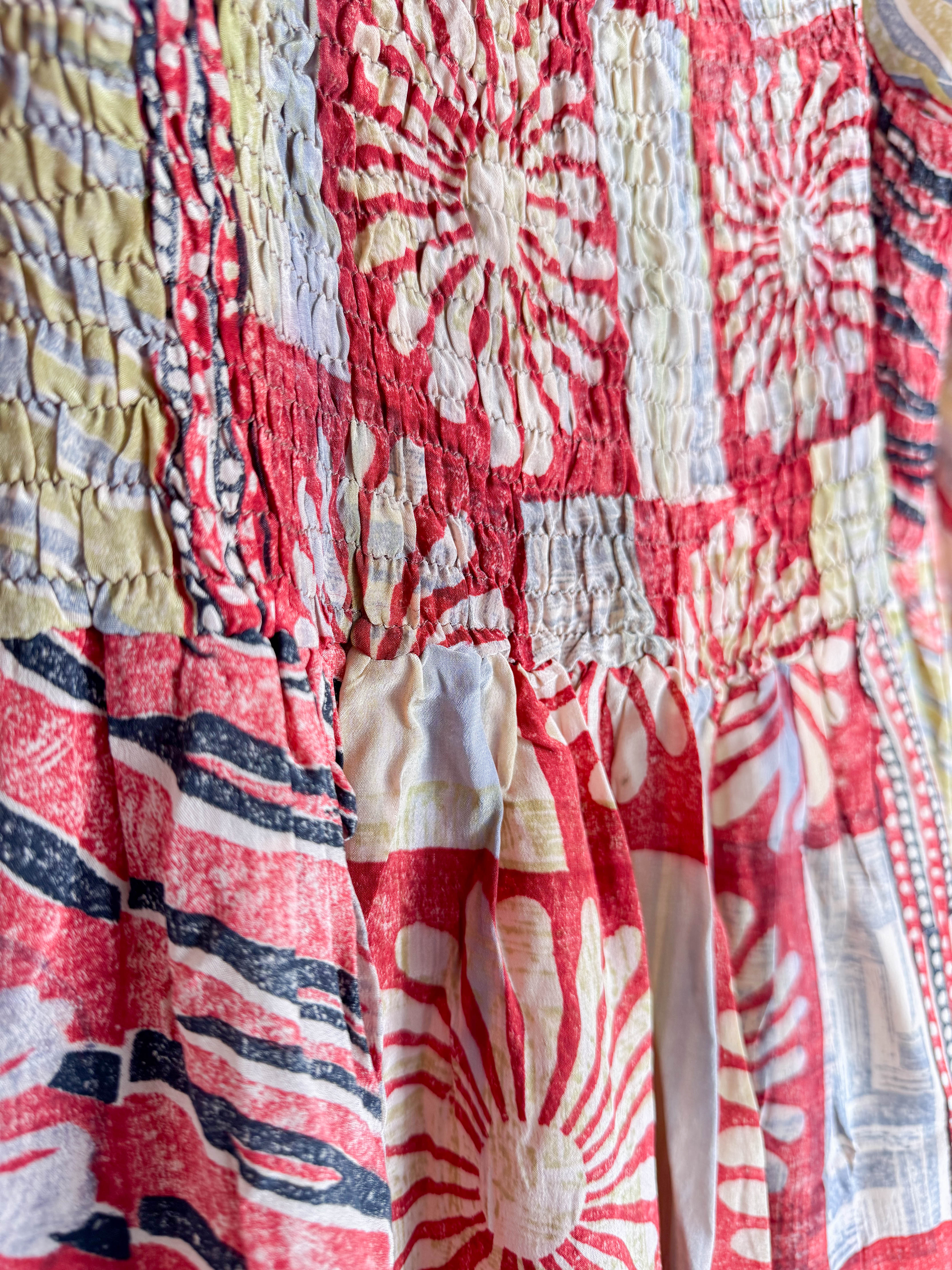 Unique print dress - Love Protect Sustain