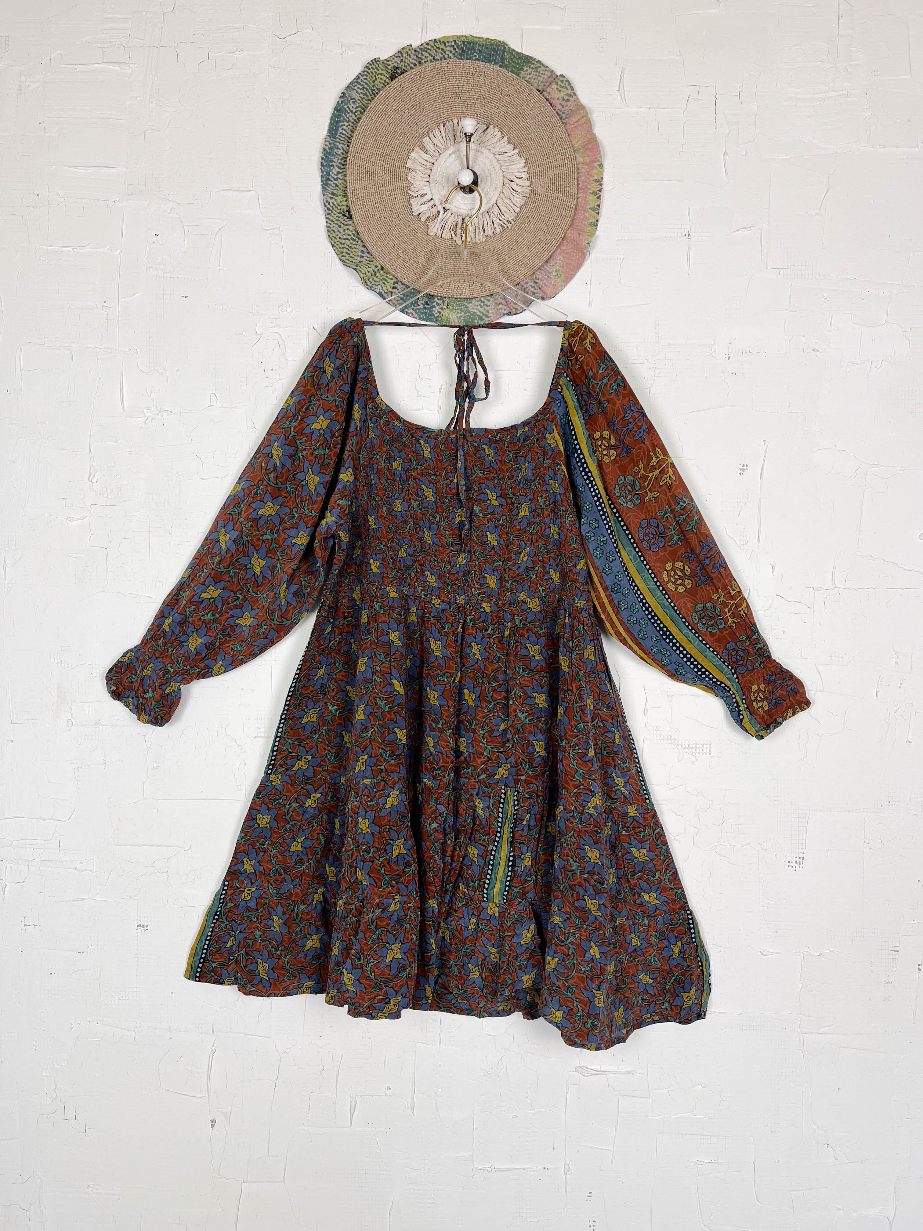 Unique print dress - Love Protect Sustain