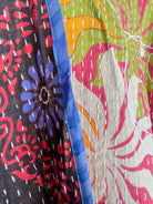 Unique silk kantha vest - Love Protect Sustain