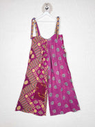 Upcycled cotton sari jumpsuit - Love Protect Sustain